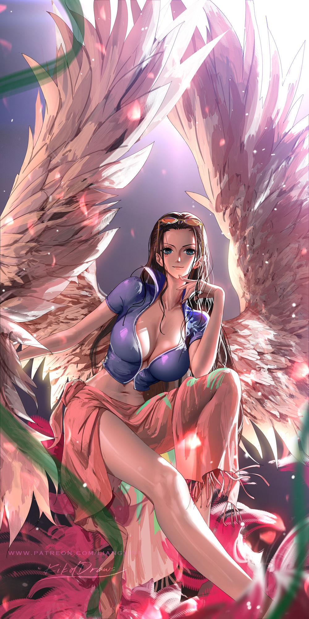 Nico Robin插画图片壁纸