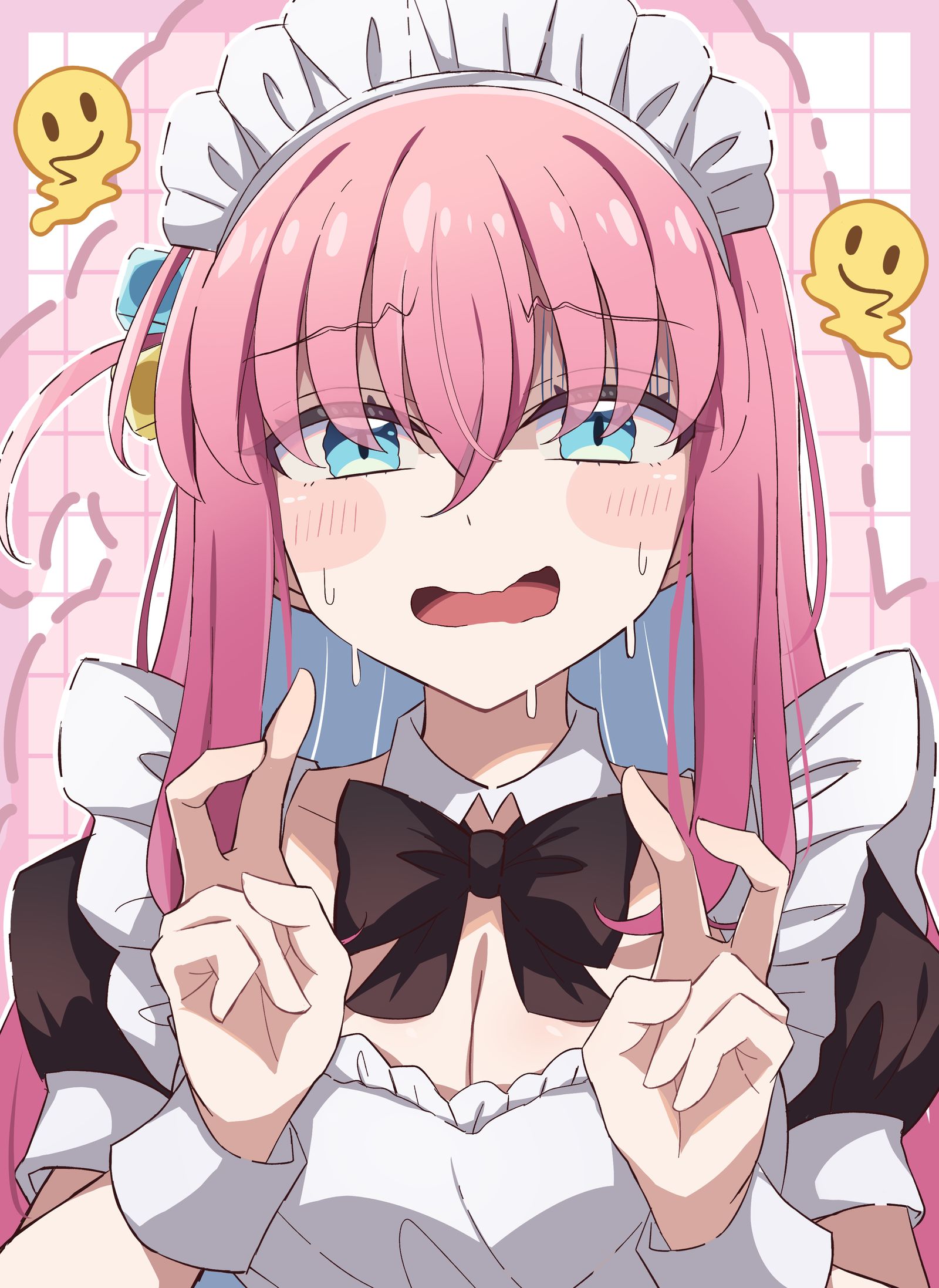 女仆孤身一人插画图片壁纸