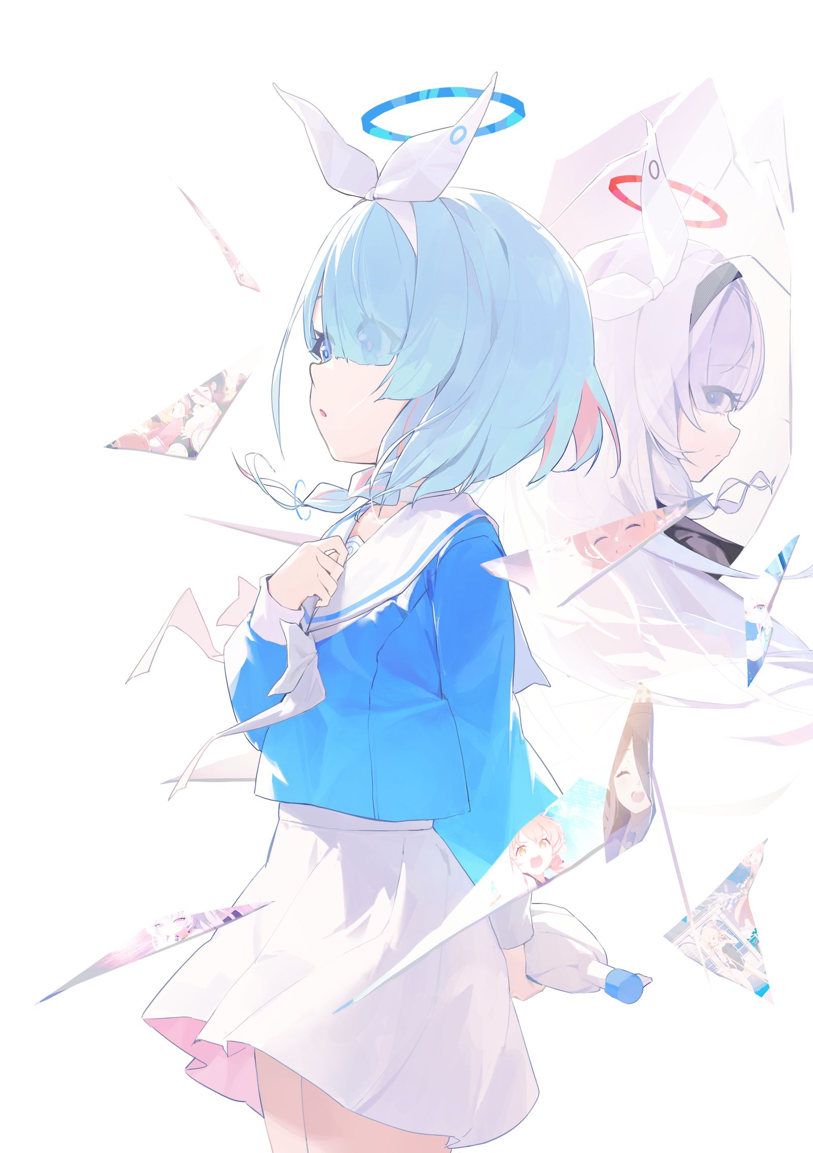 谢谢老师插画图片壁纸