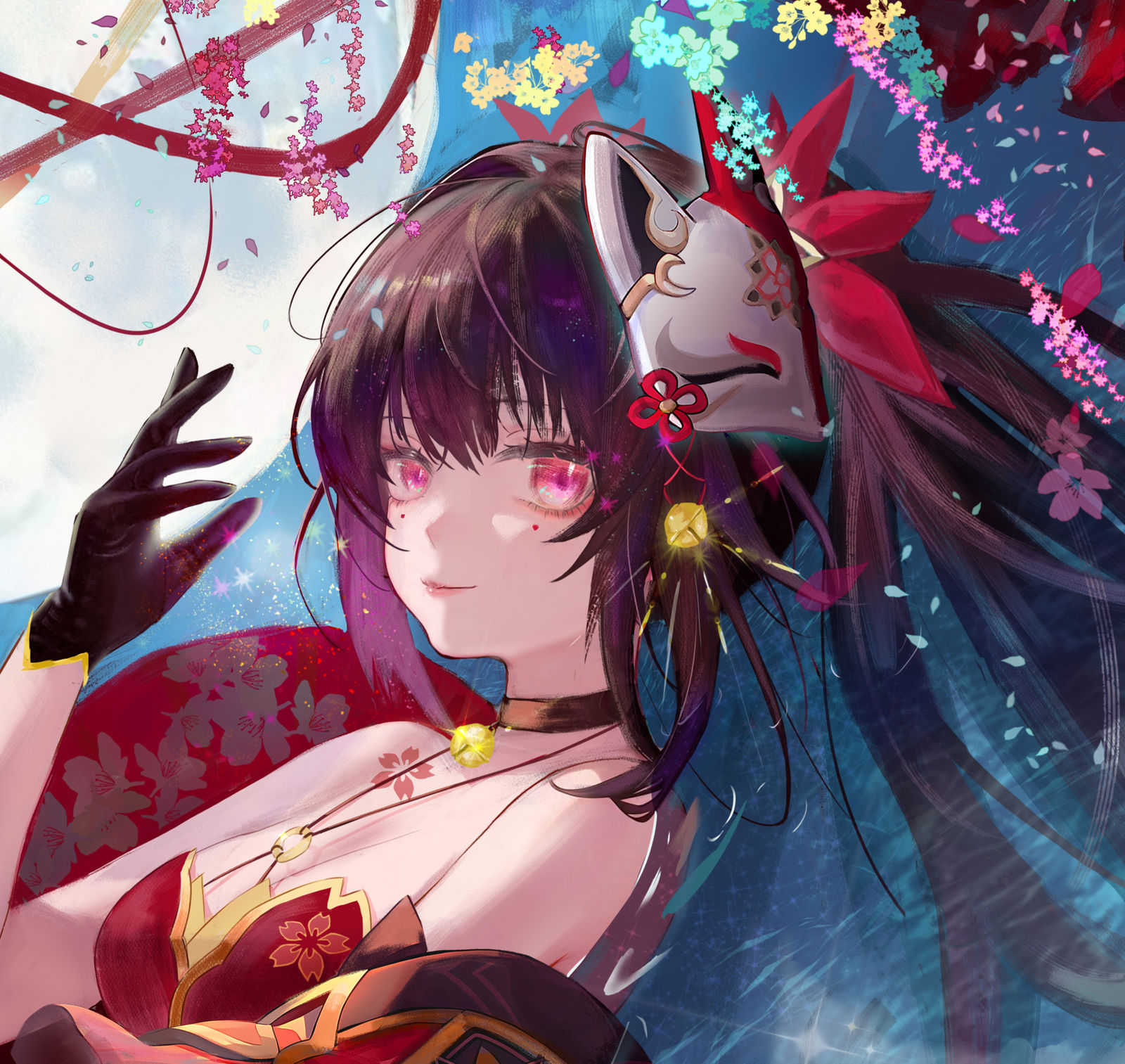 花火插画图片壁纸