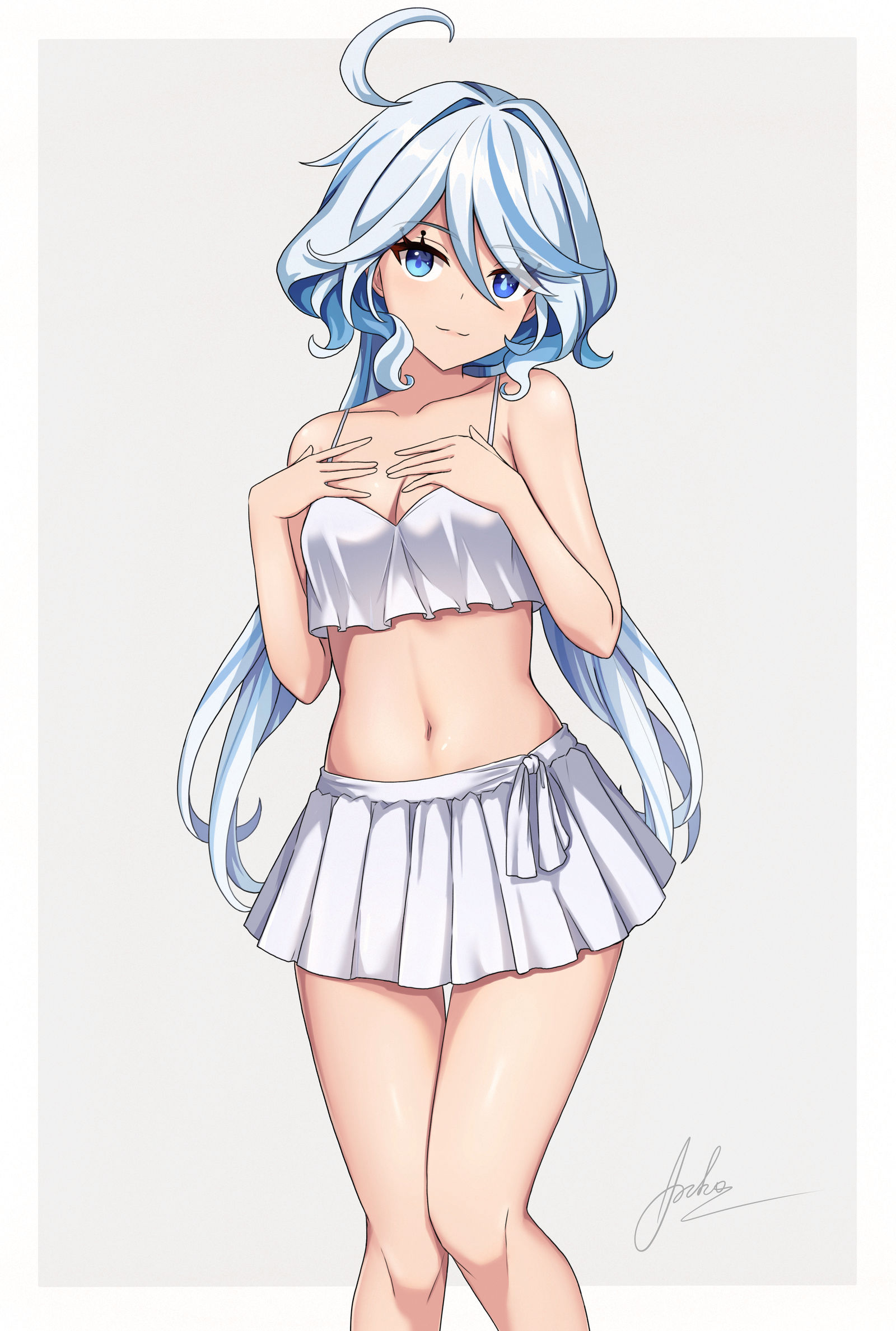 Furina插画图片壁纸