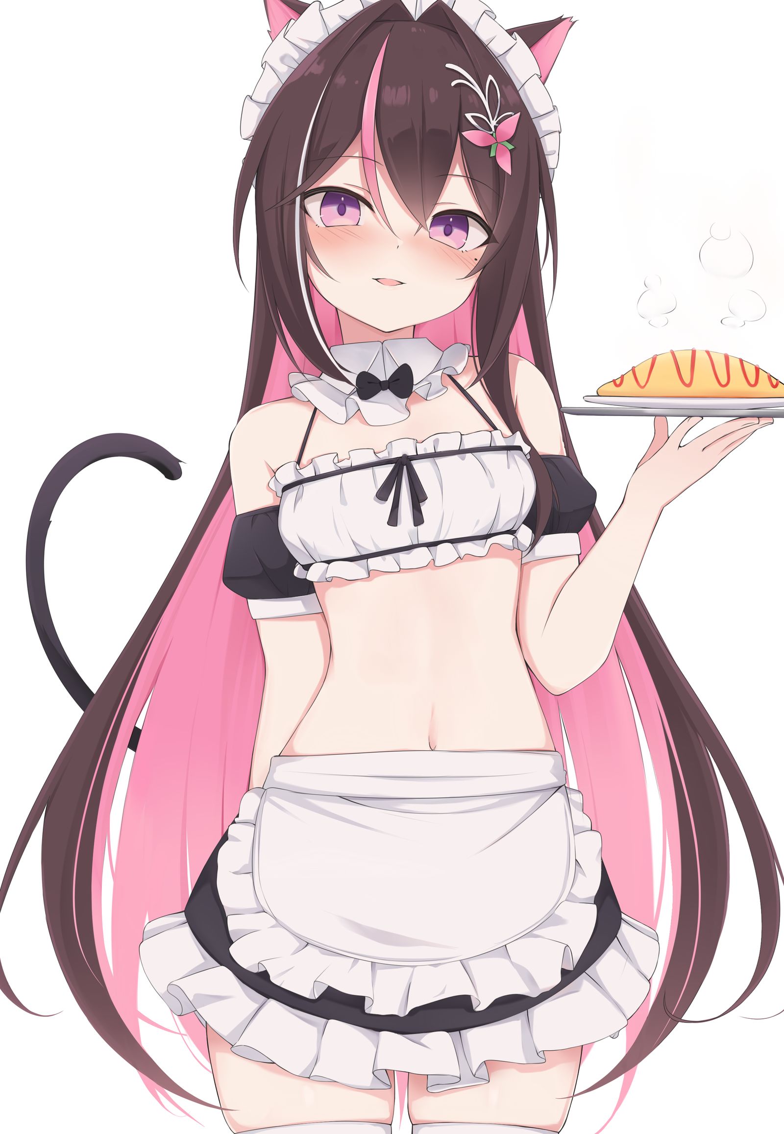 小女仆梓喵插画图片壁纸