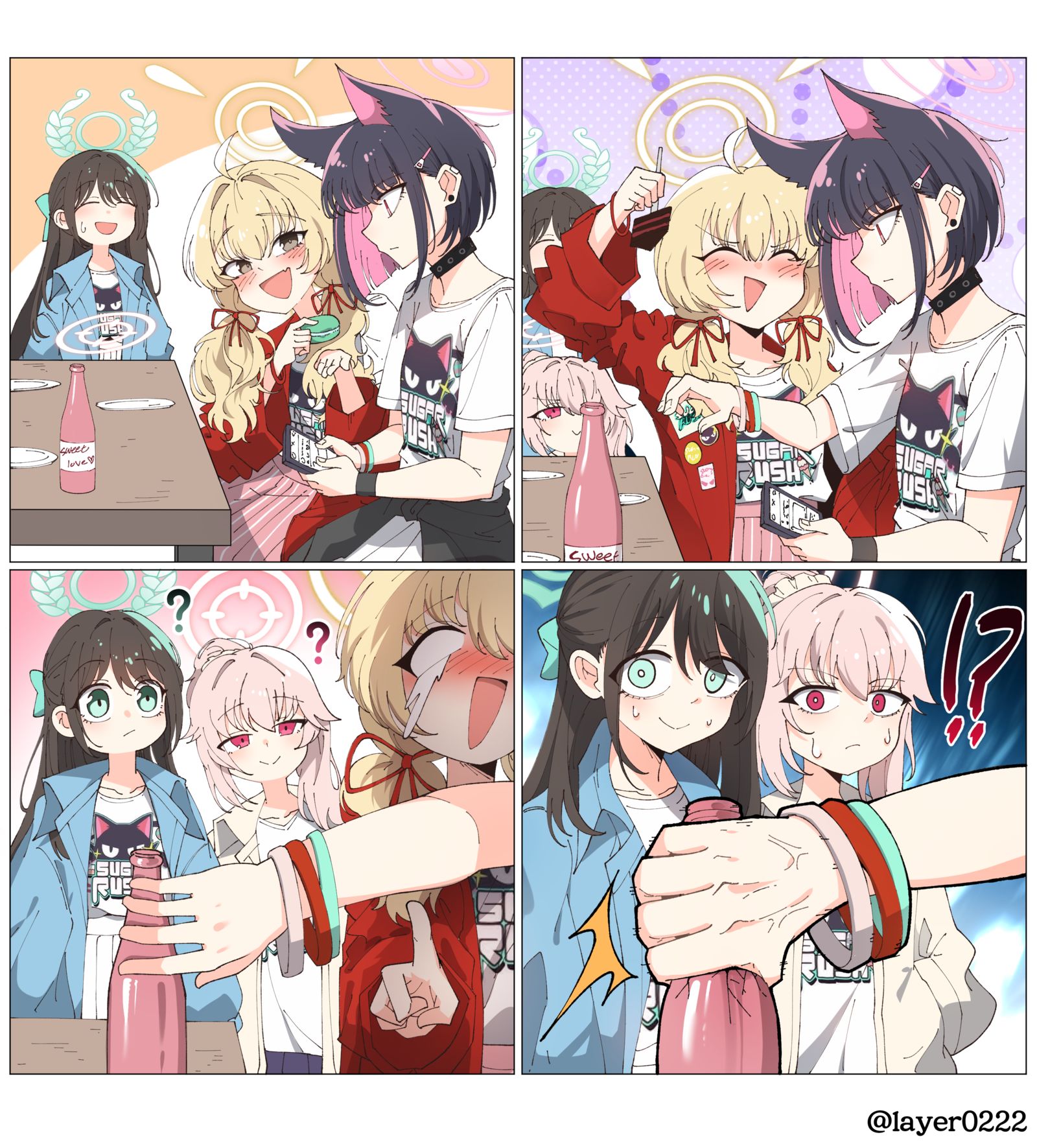 邦迪德乐聚餐的场合插画图片壁纸