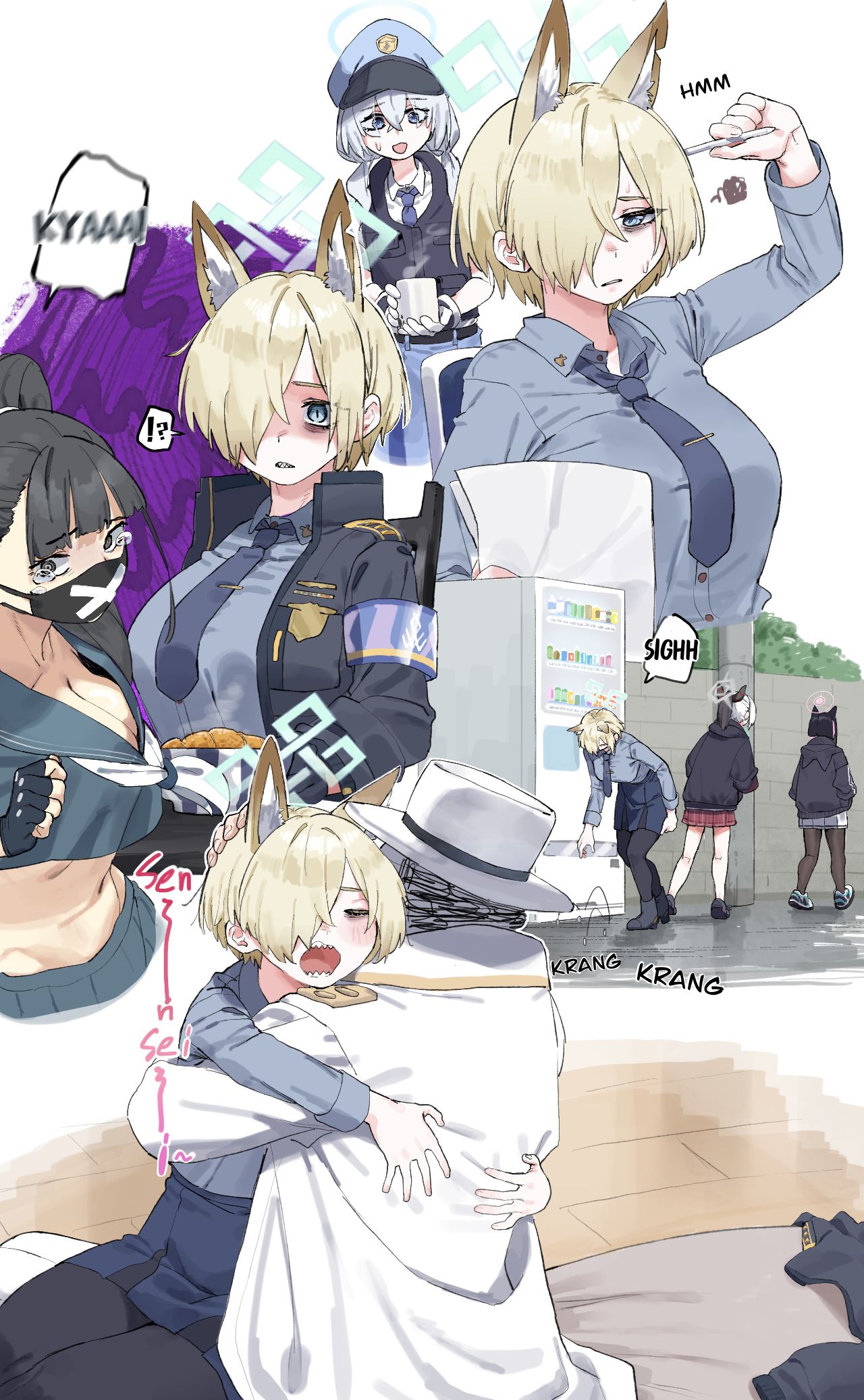 Kanna Bad day插画图片壁纸