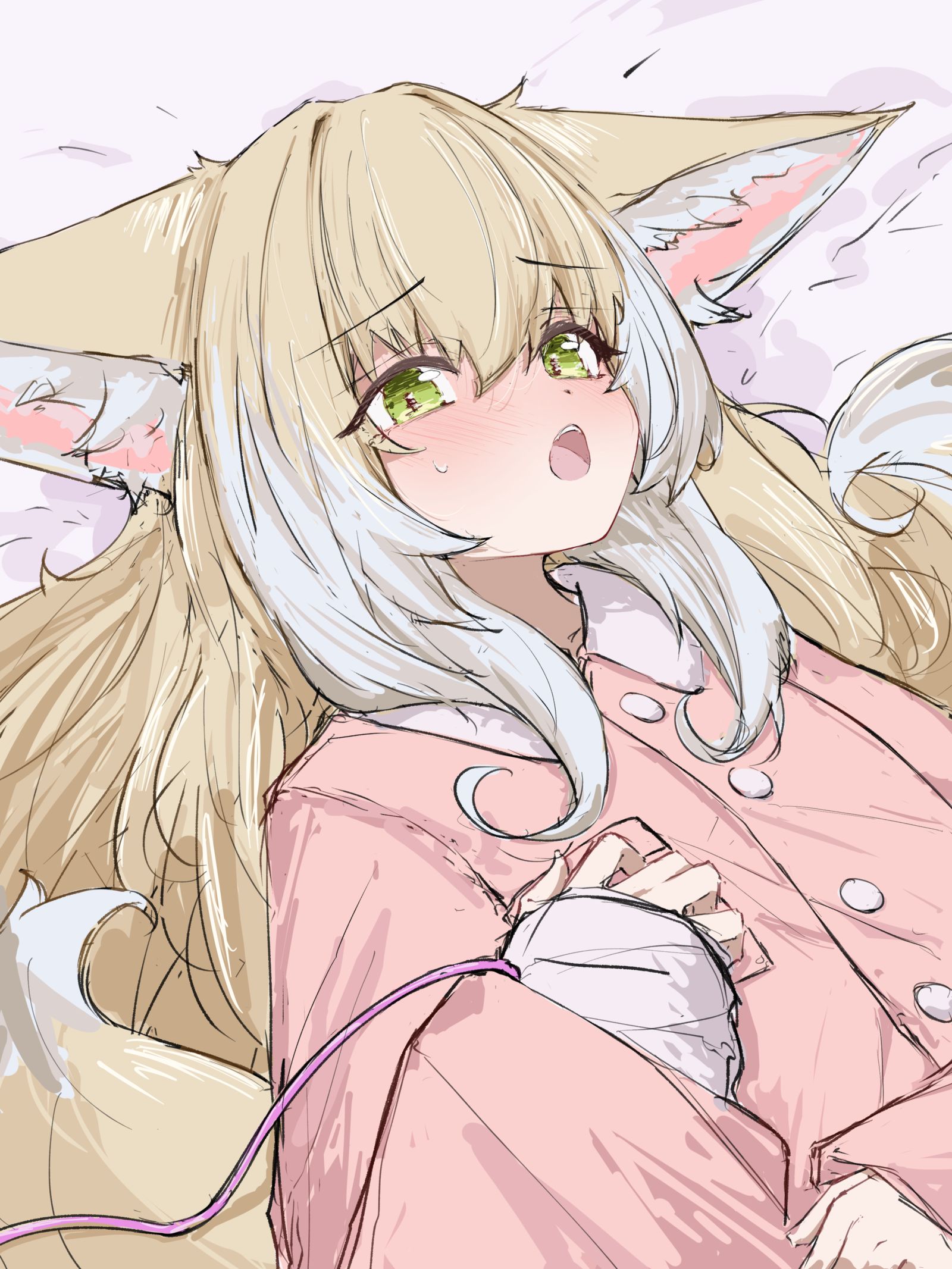 铃兰插画图片壁纸