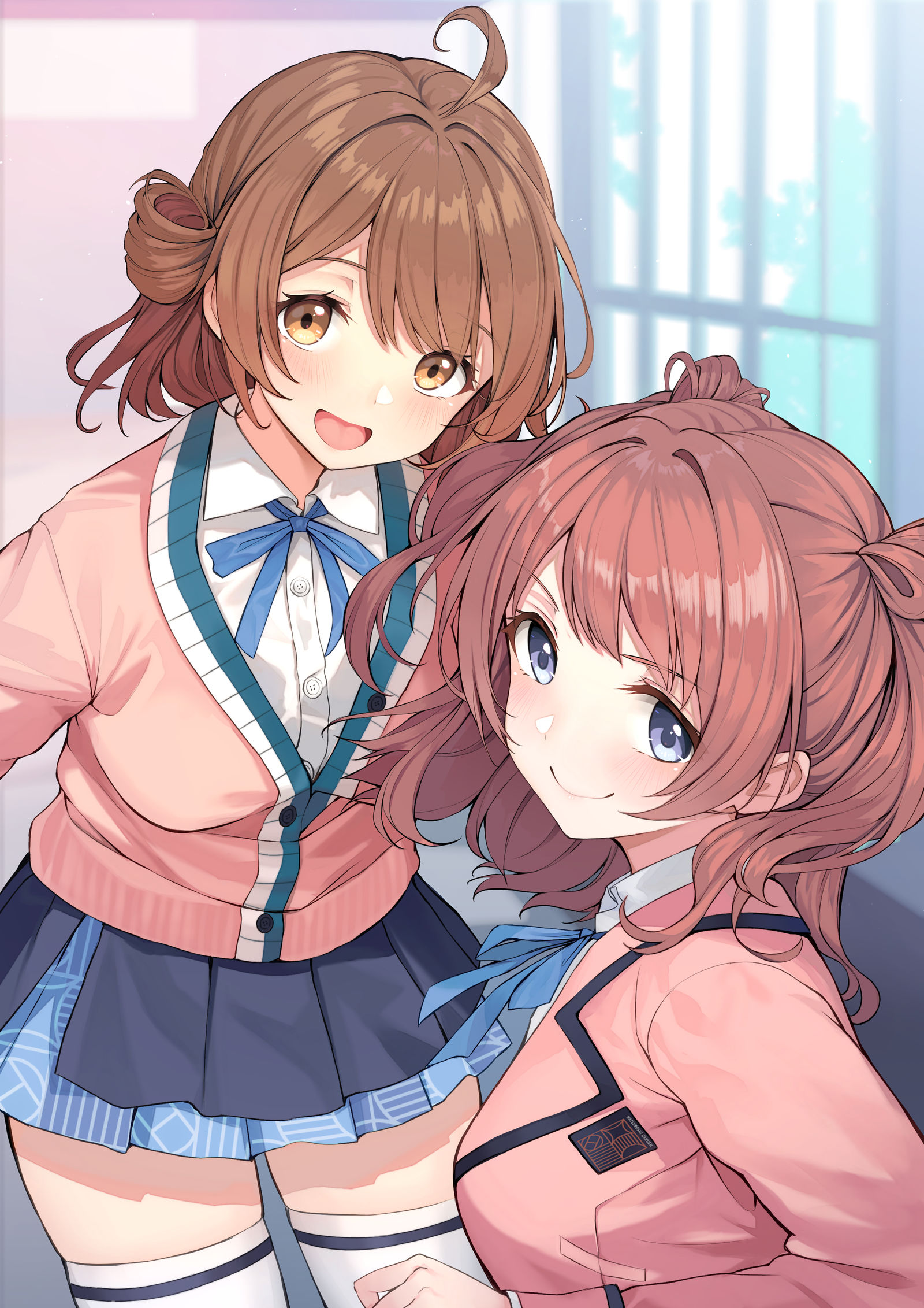 花海姉妹插画图片壁纸