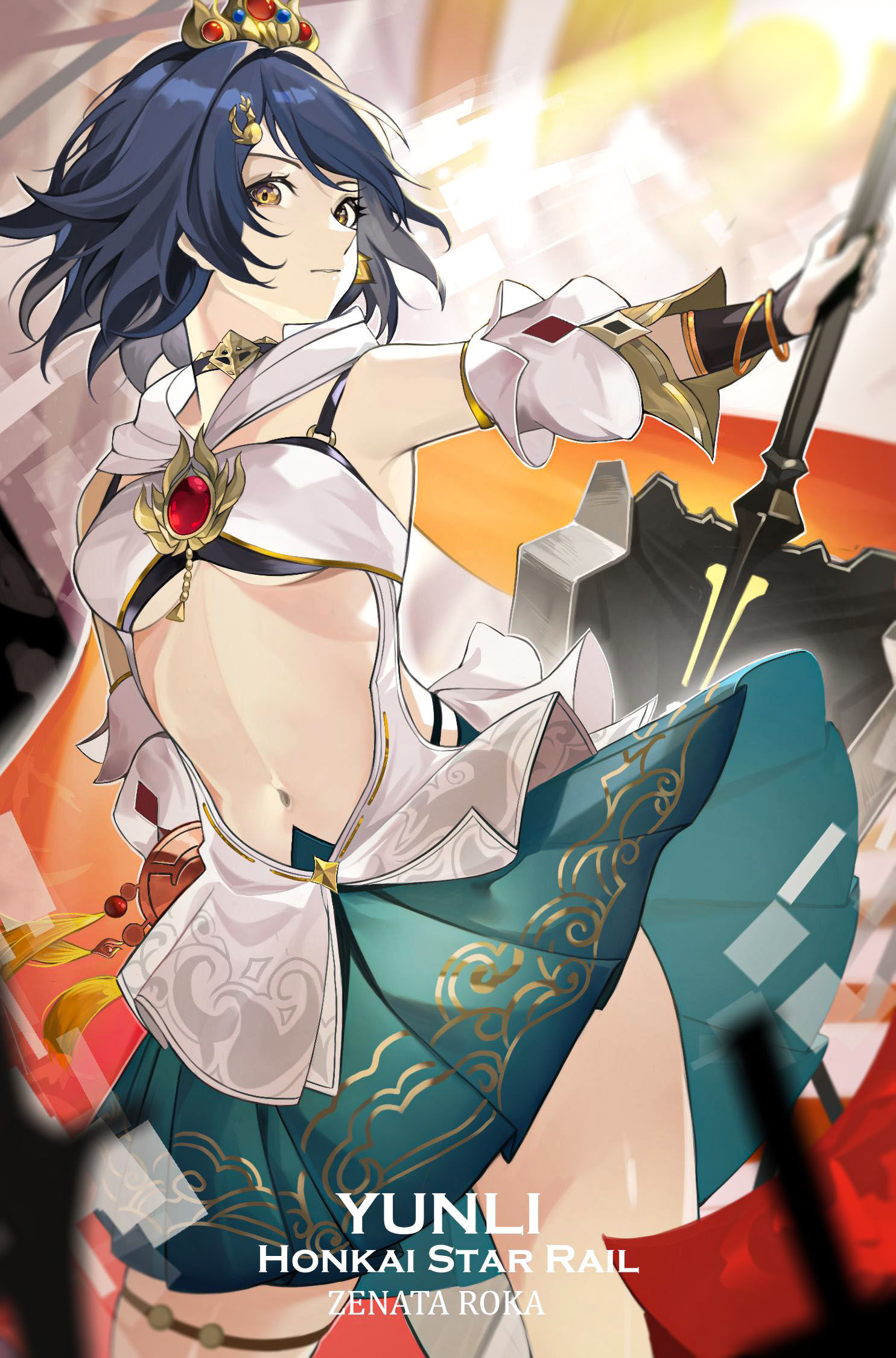 YUNLI - Physhical Destruction插画图片壁纸