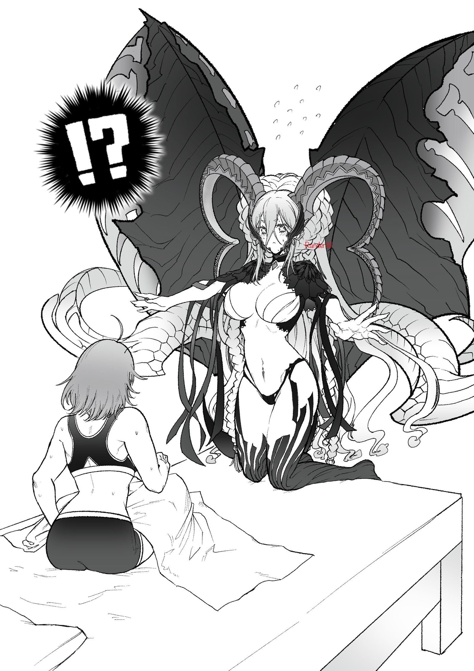 早上好的拥抱等待妈妈插画图片壁纸