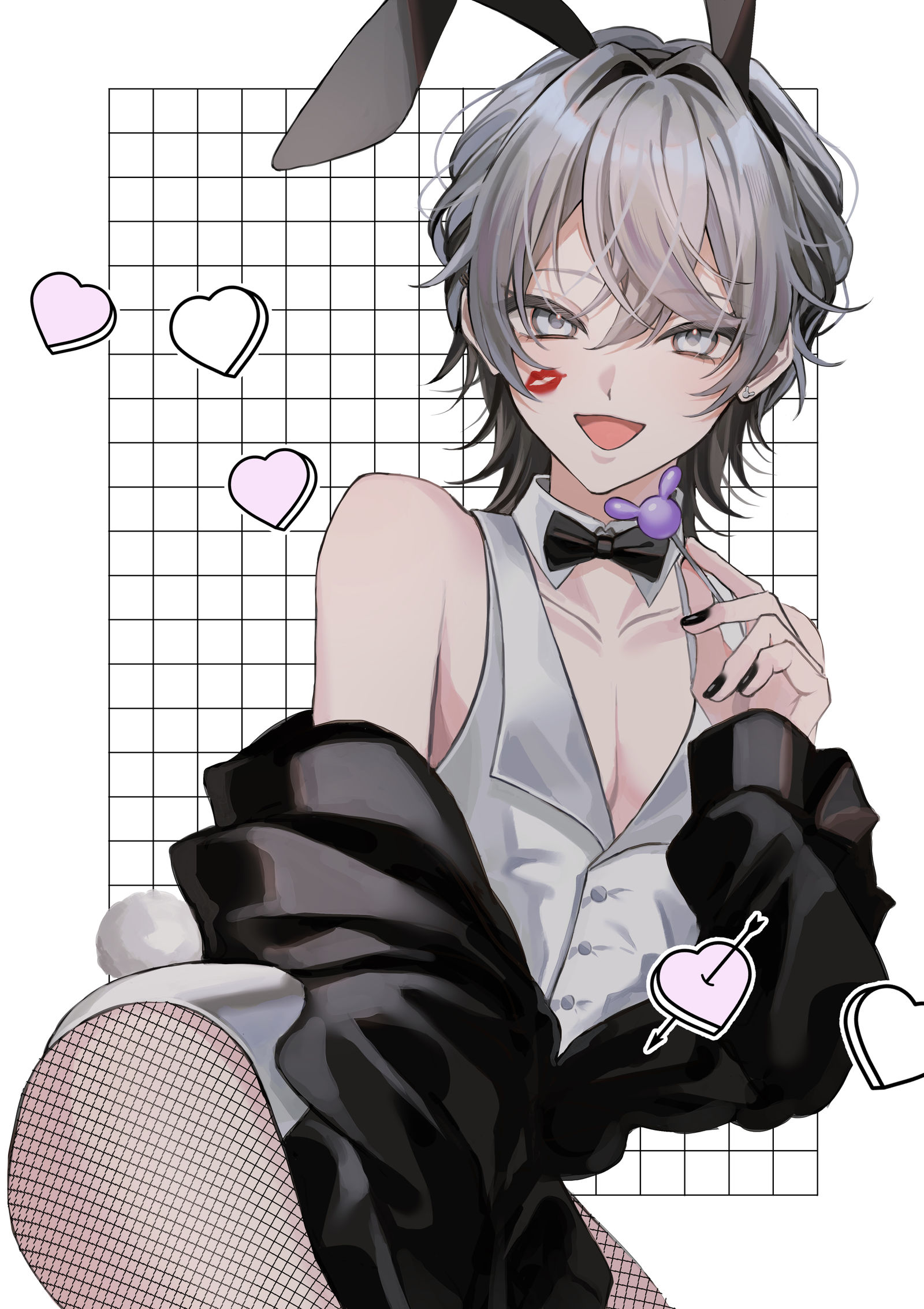 bunny插画图片壁纸