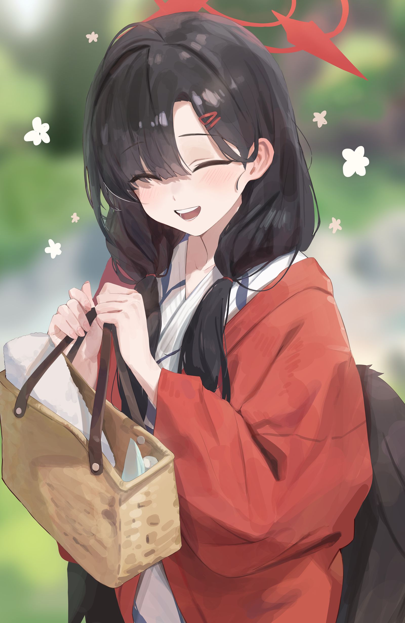 温泉旅行插画图片壁纸