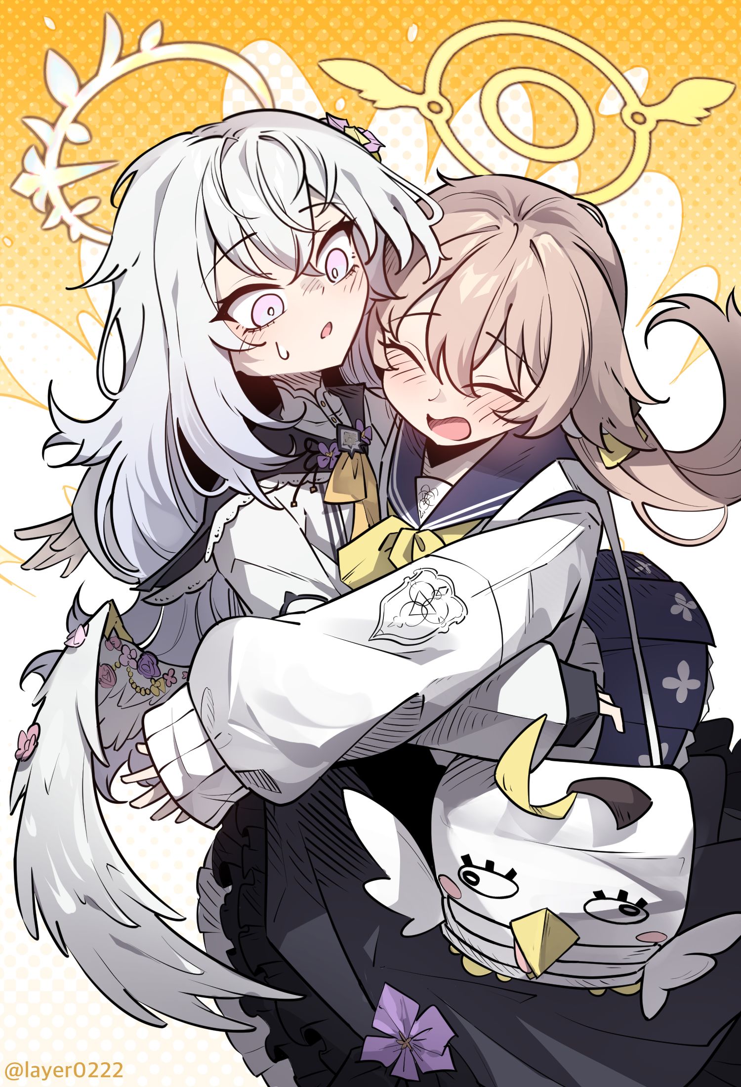 1吨催泪弹♡费罗狂人插画图片壁纸