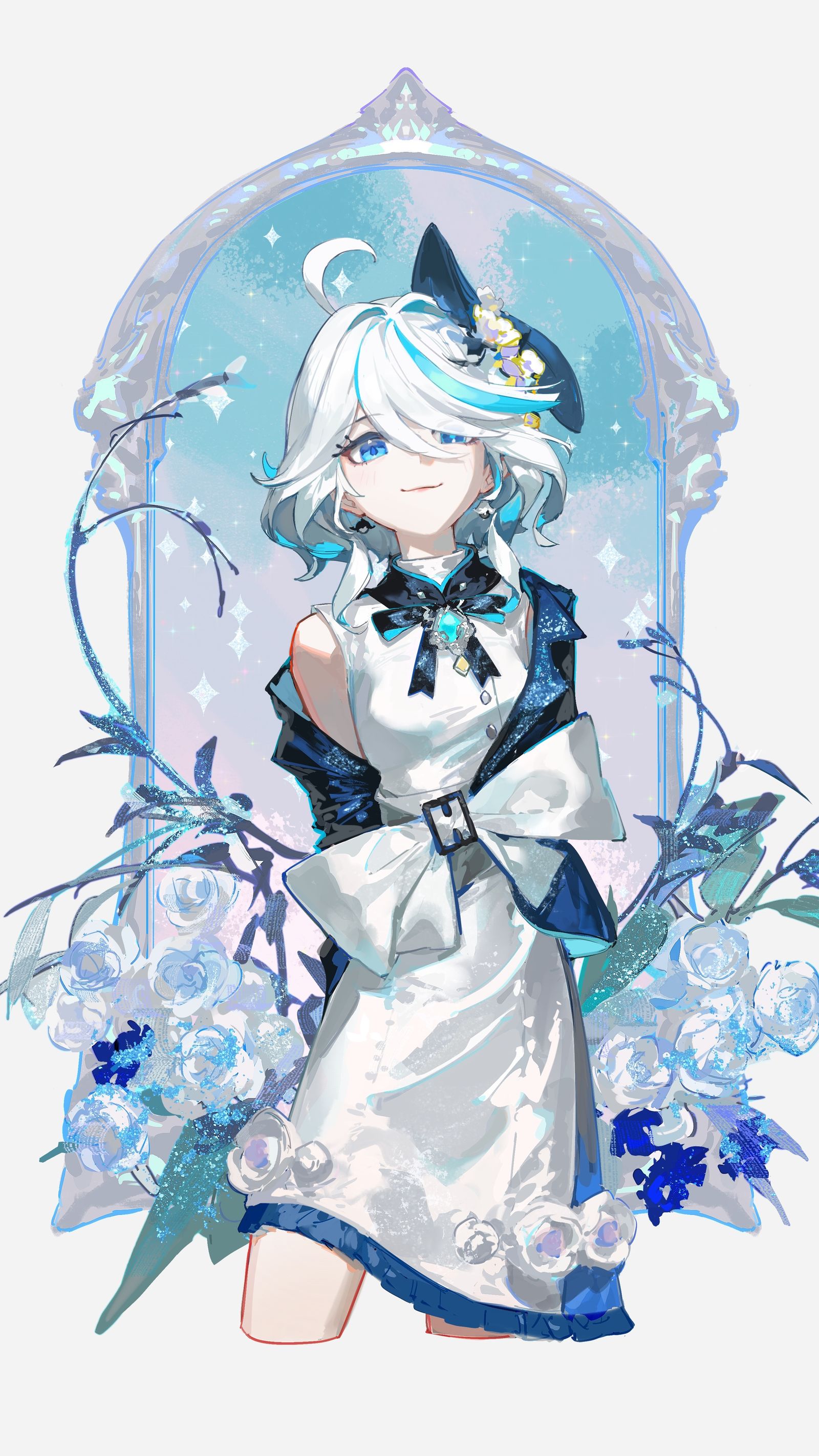小礼服插画图片壁纸