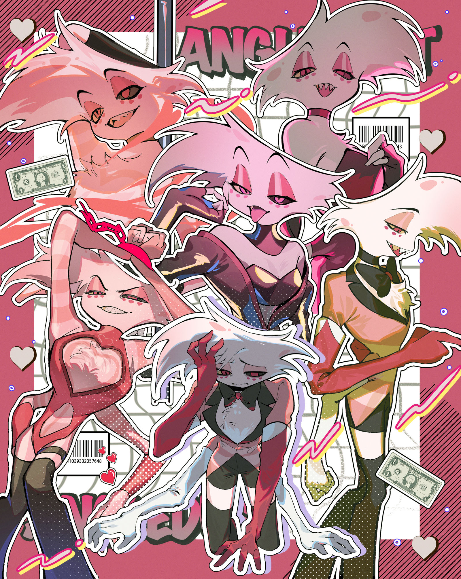 天使尘插画图片壁纸