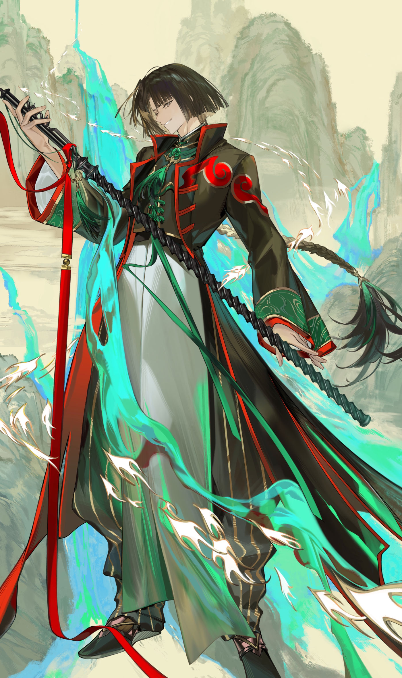 太公望插画图片壁纸