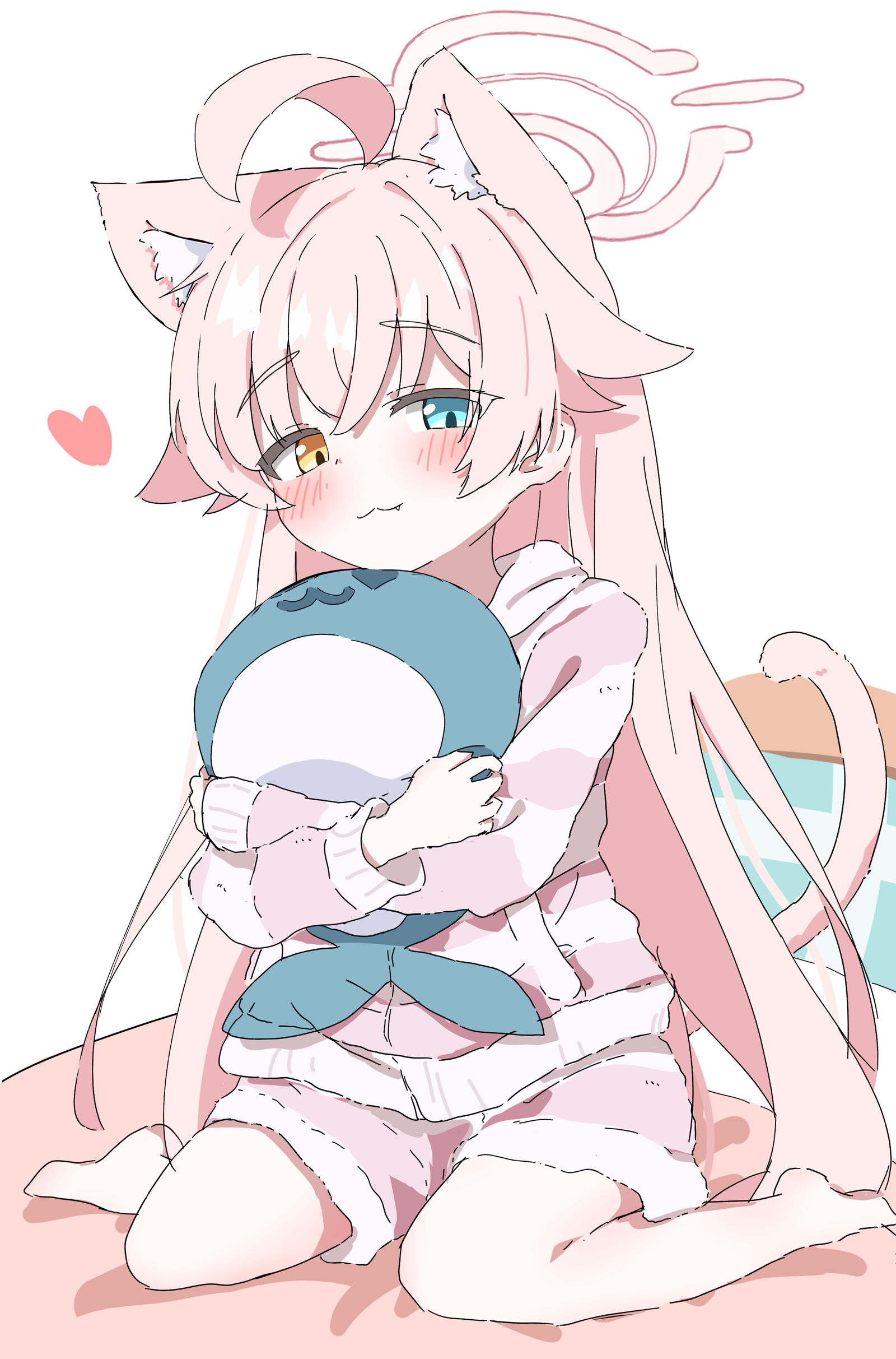 桃子猫霍西诺插画图片壁纸