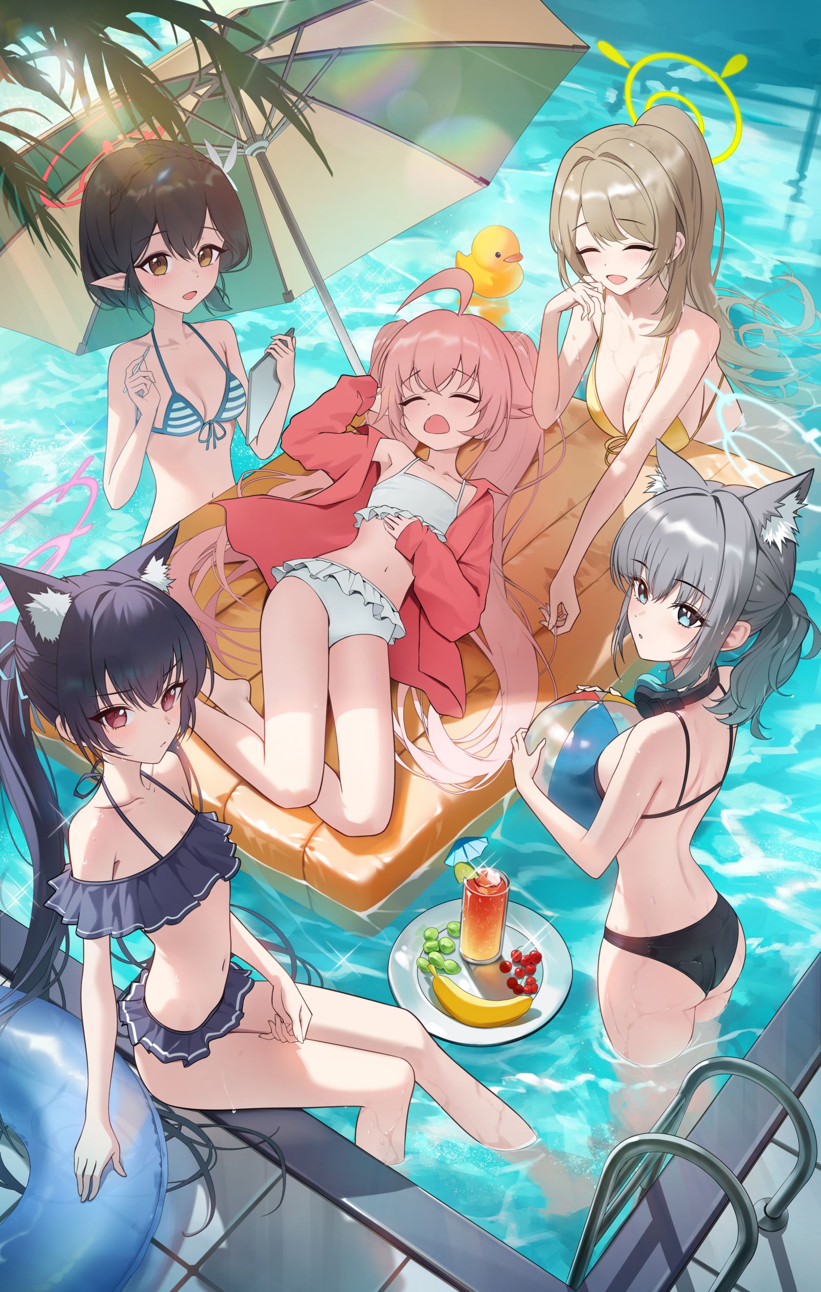 Summer插画图片壁纸