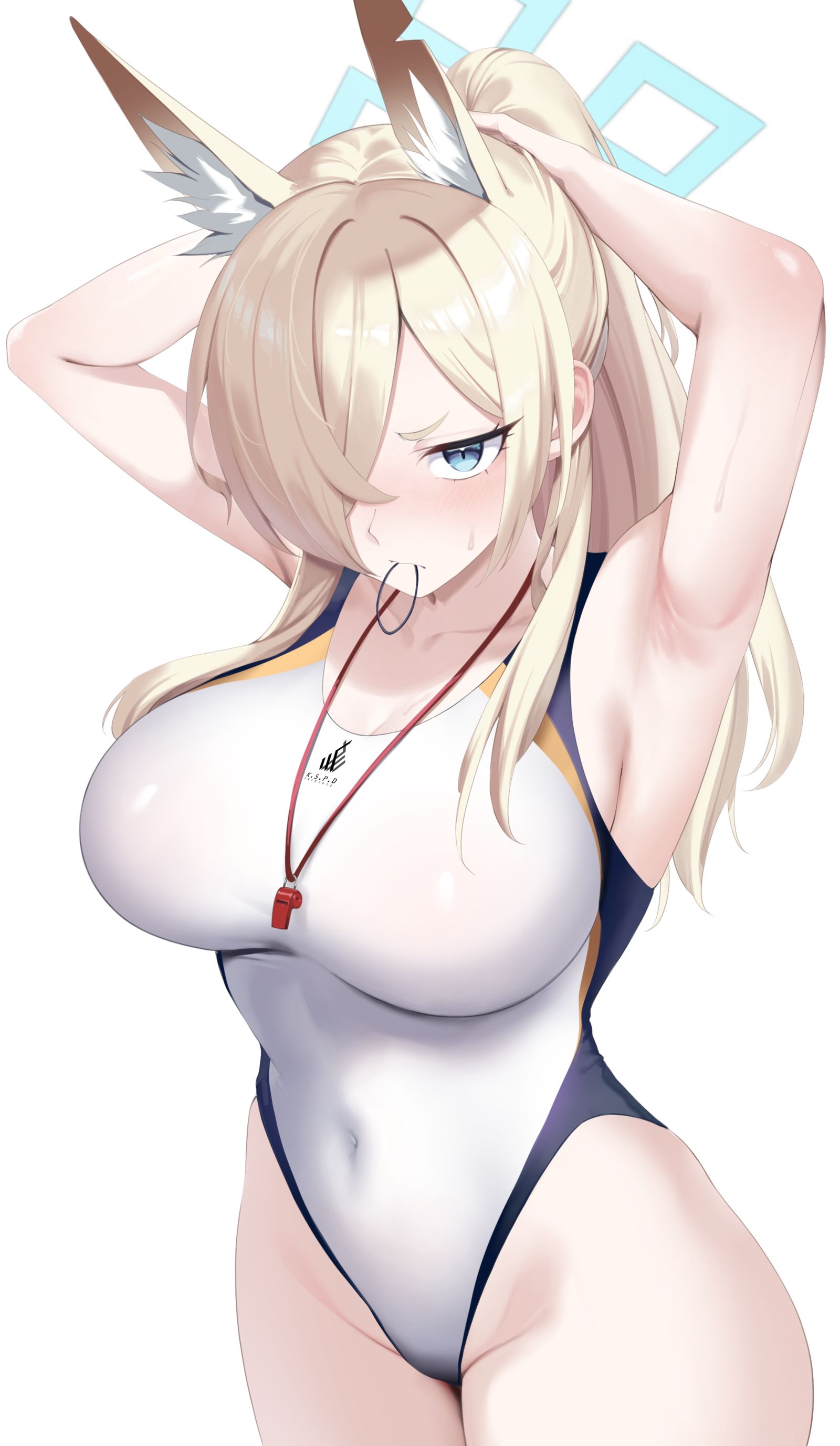 泳装美人插画图片壁纸
