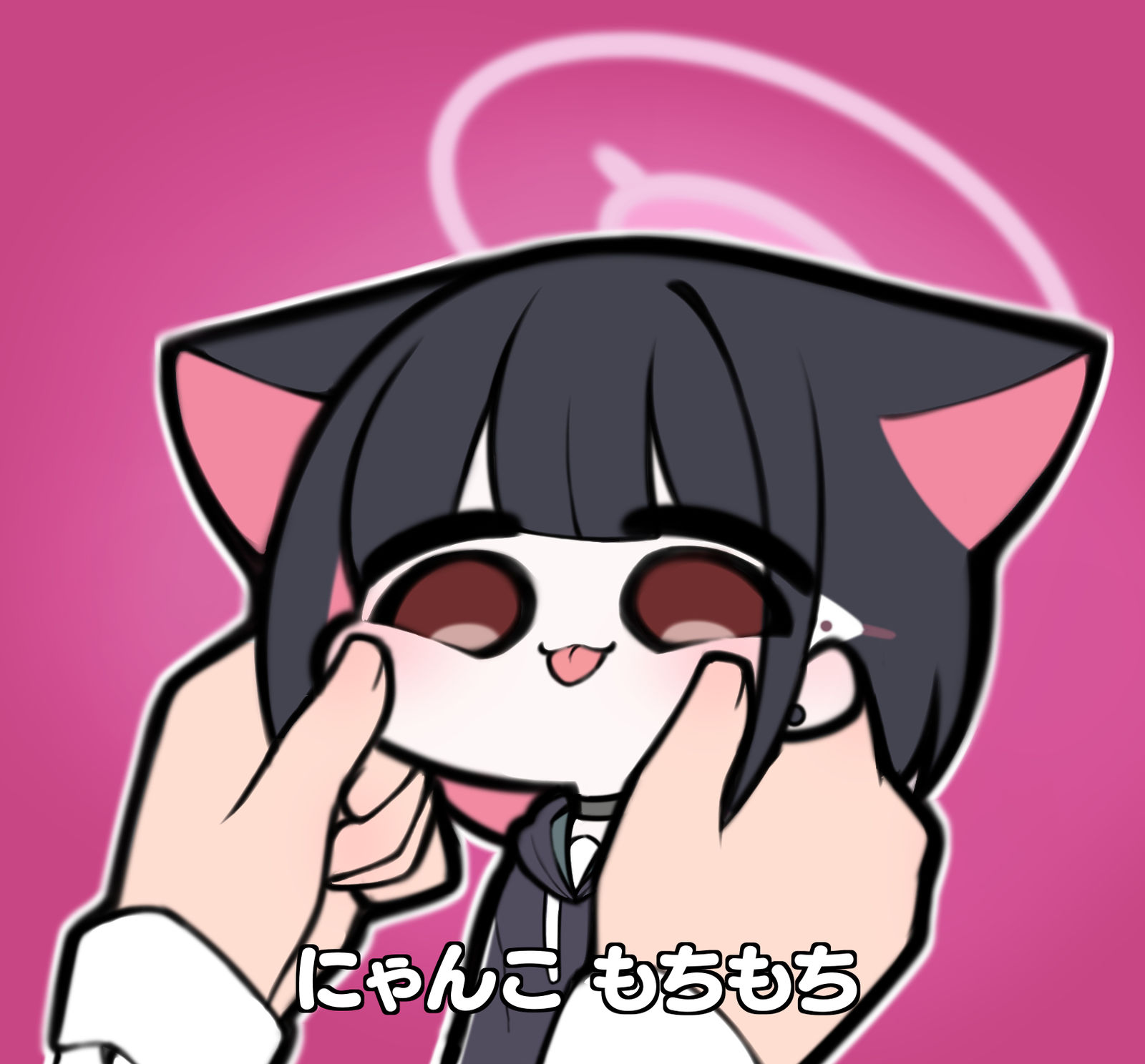 喵喵母音插画图片壁纸