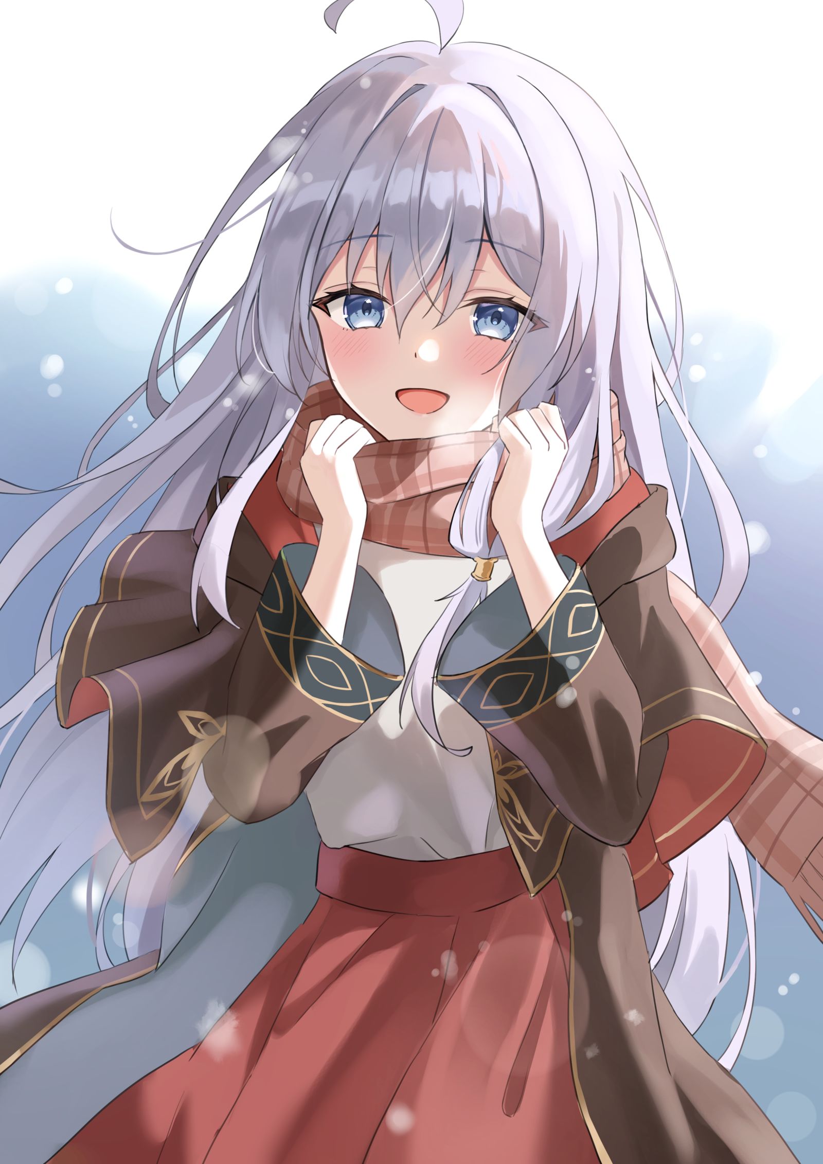 滑雪场魔术❄插画图片壁纸