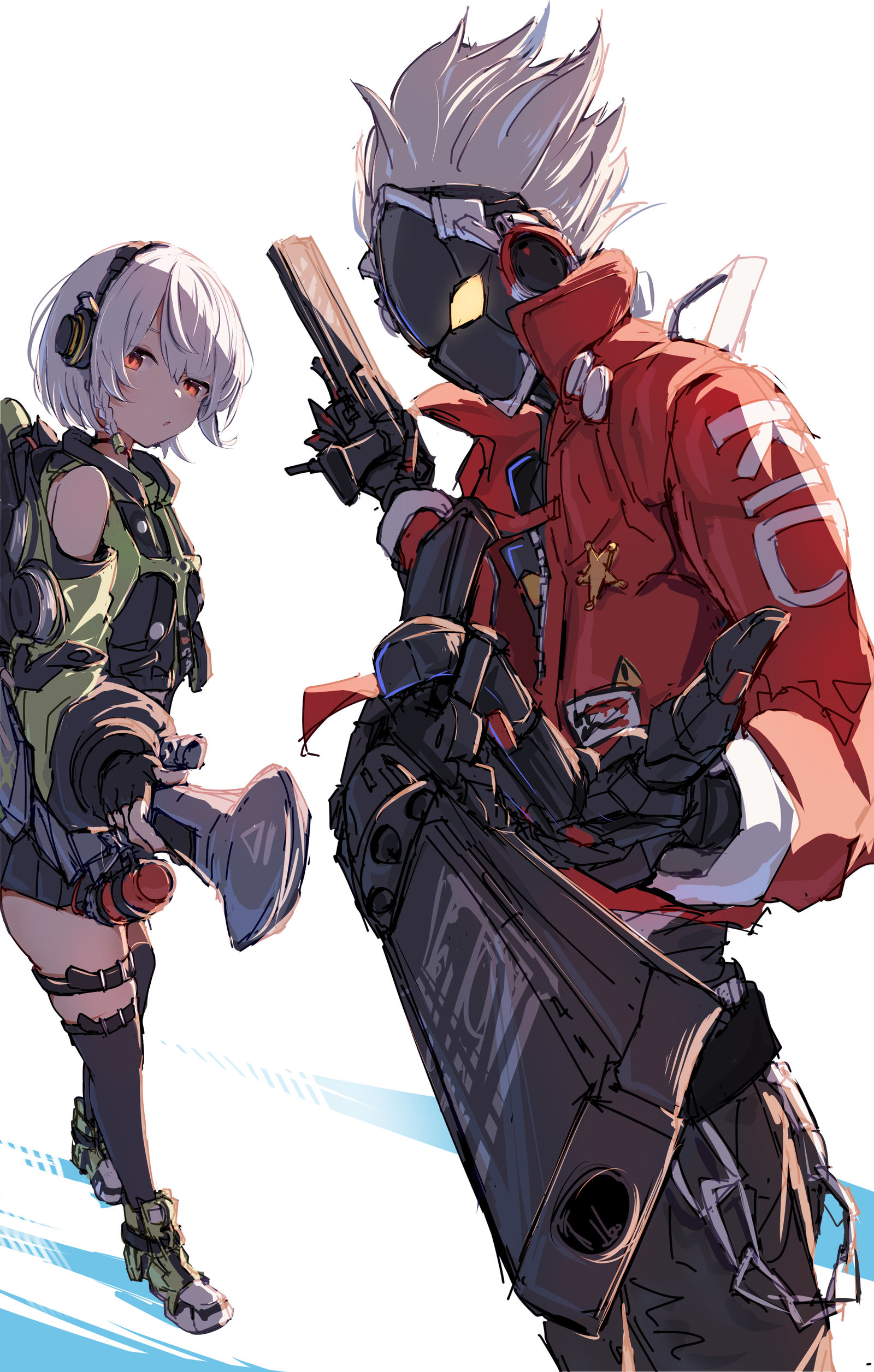 let's!插画图片壁纸