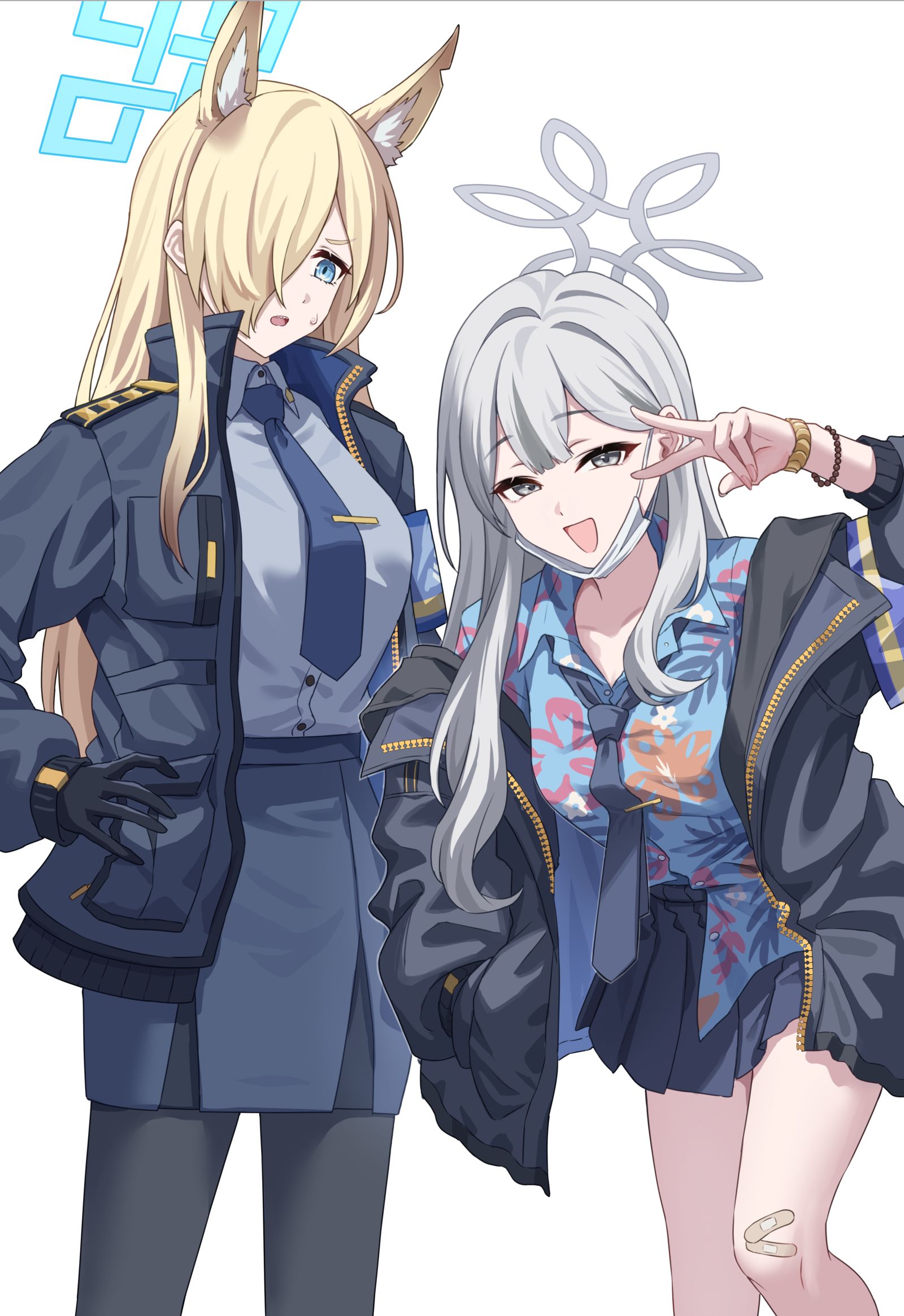 局长和副局长-碧蓝档案尾刃神奈