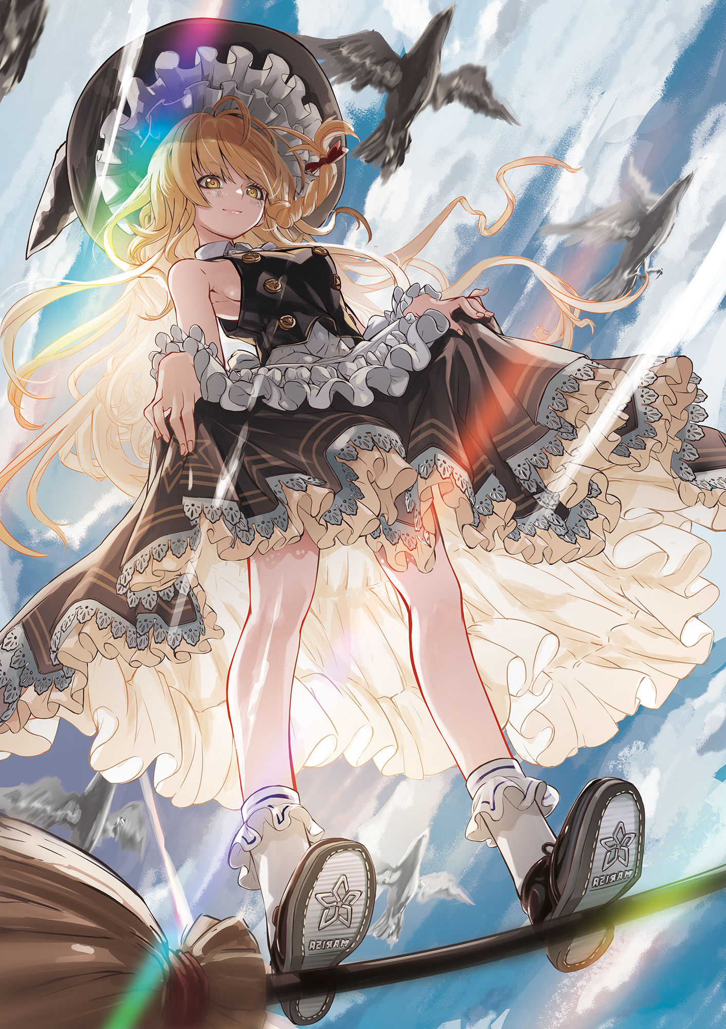 魔理沙插画图片壁纸