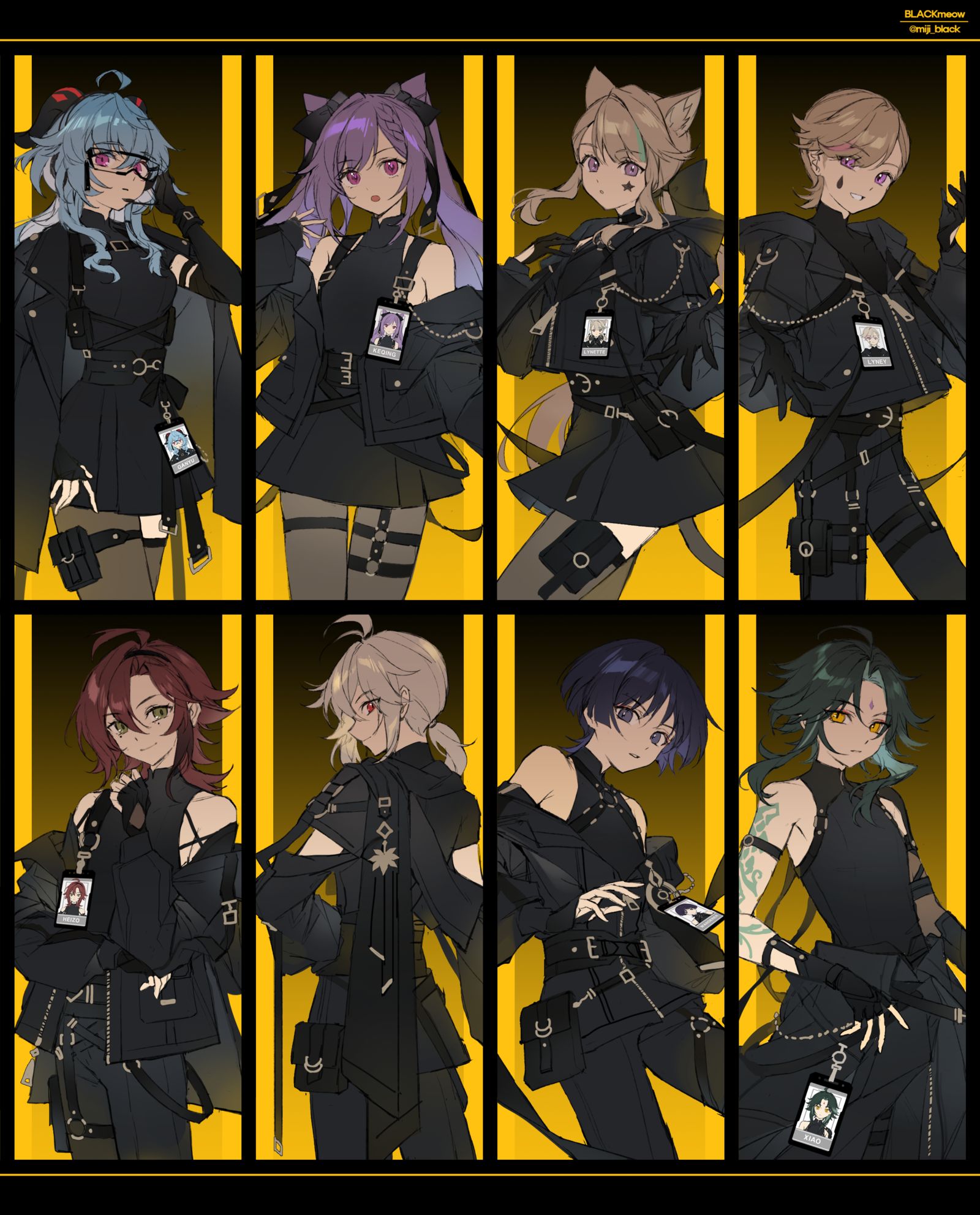 HoYoFair2023 costume design插画图片壁纸