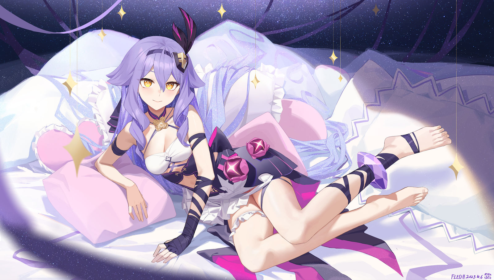 奇迹的魔法少女插画图片壁纸