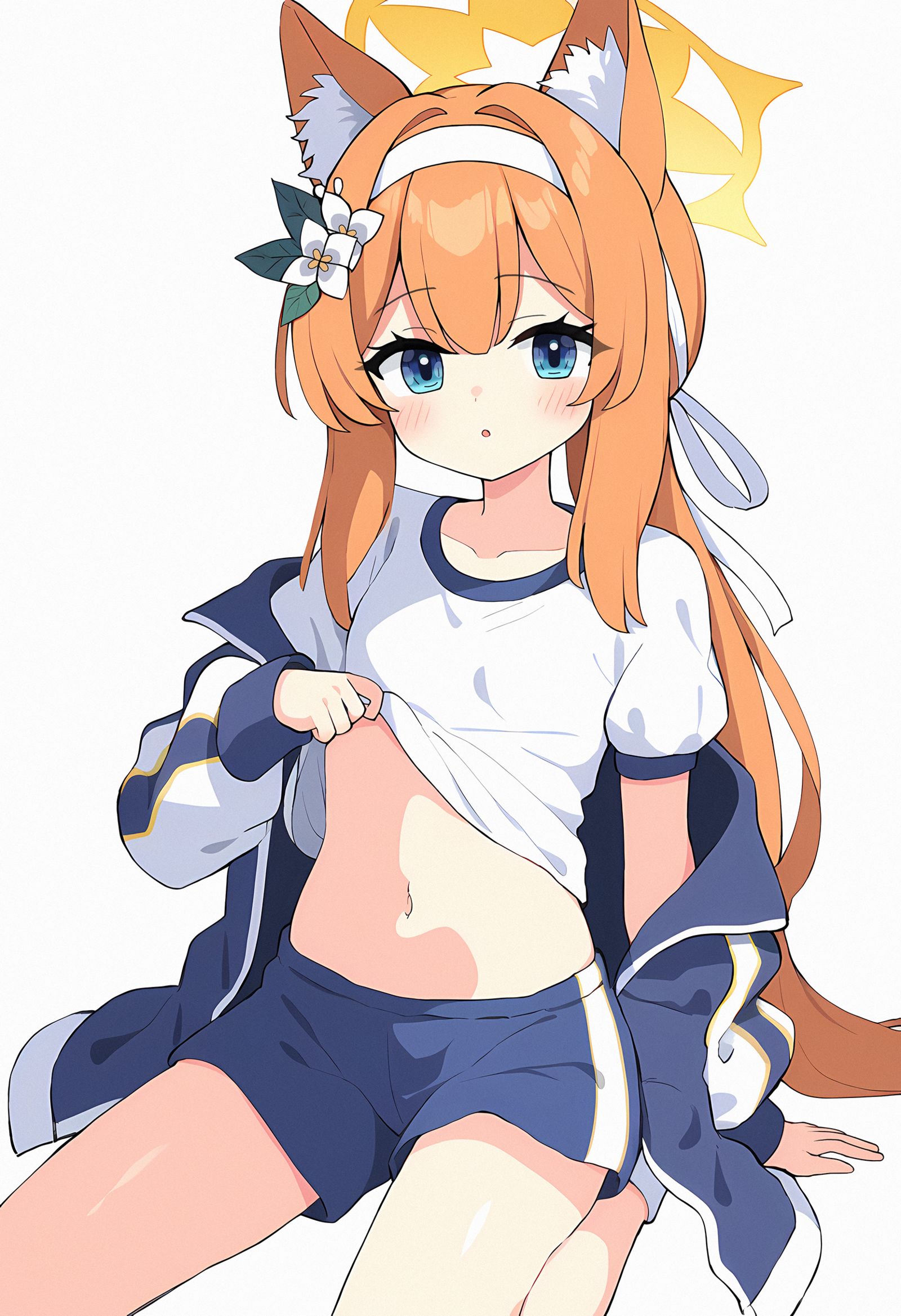 玛丽插画图片壁纸