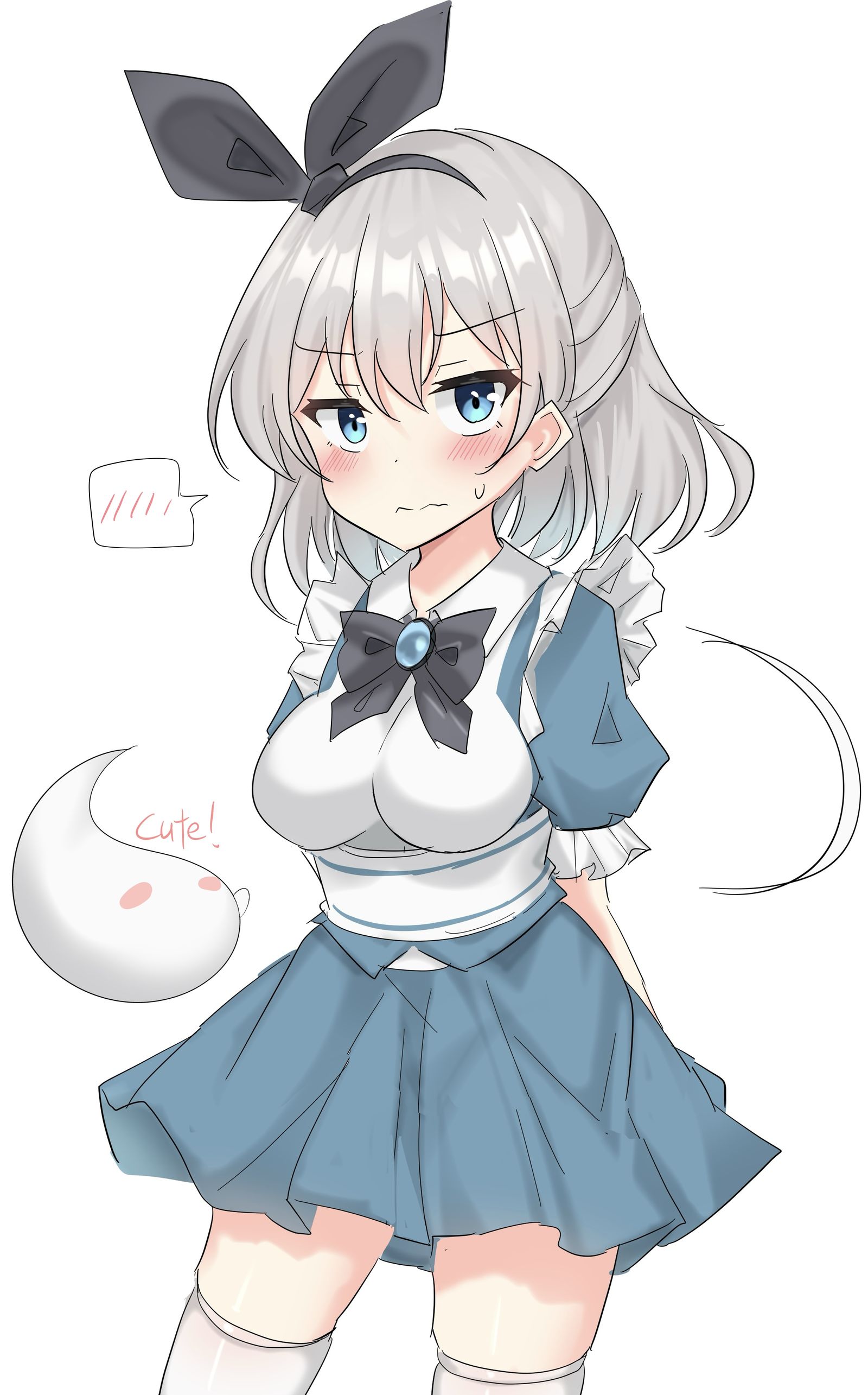 改变形象的妖梦插画图片壁纸