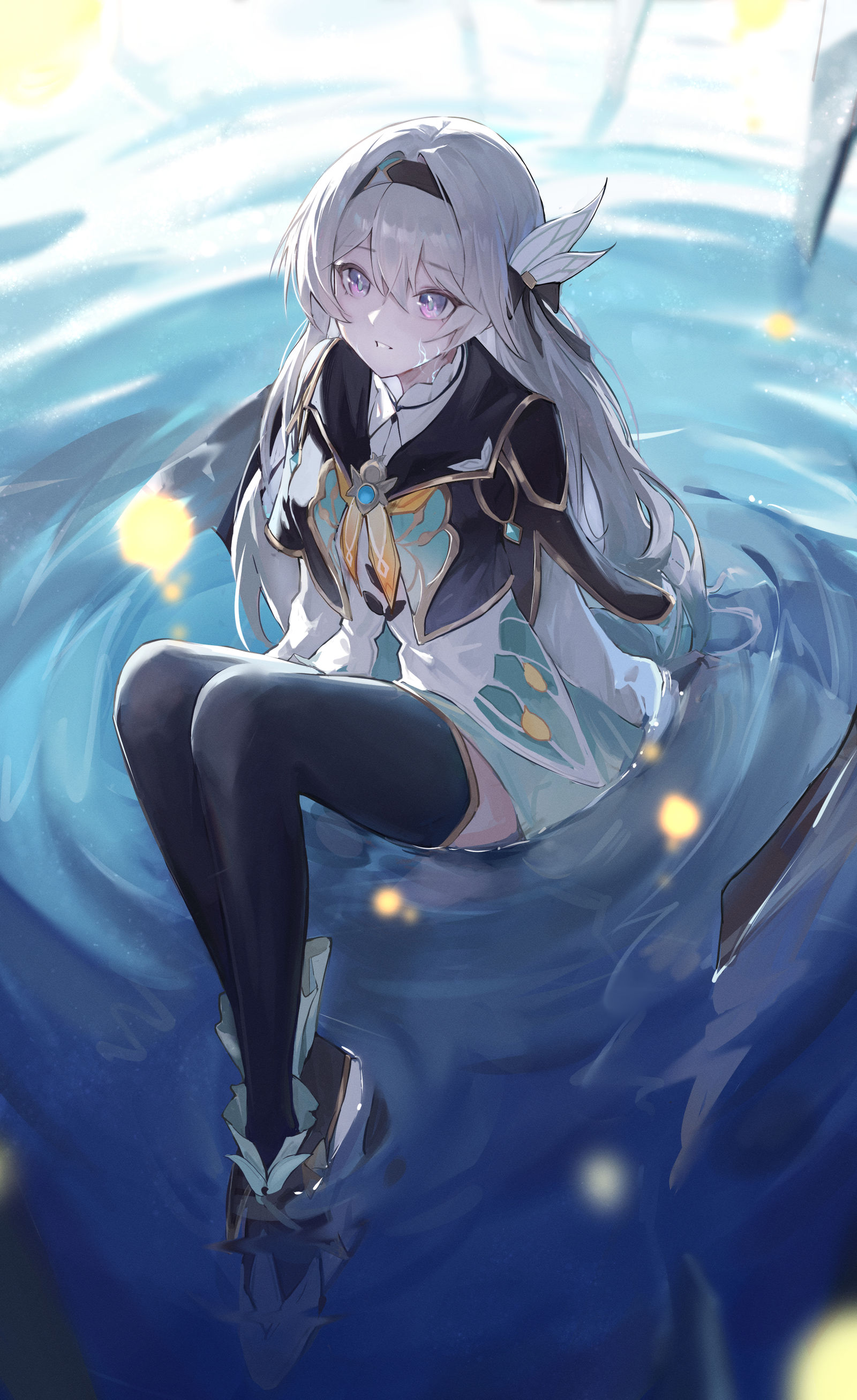 流萤插画图片壁纸