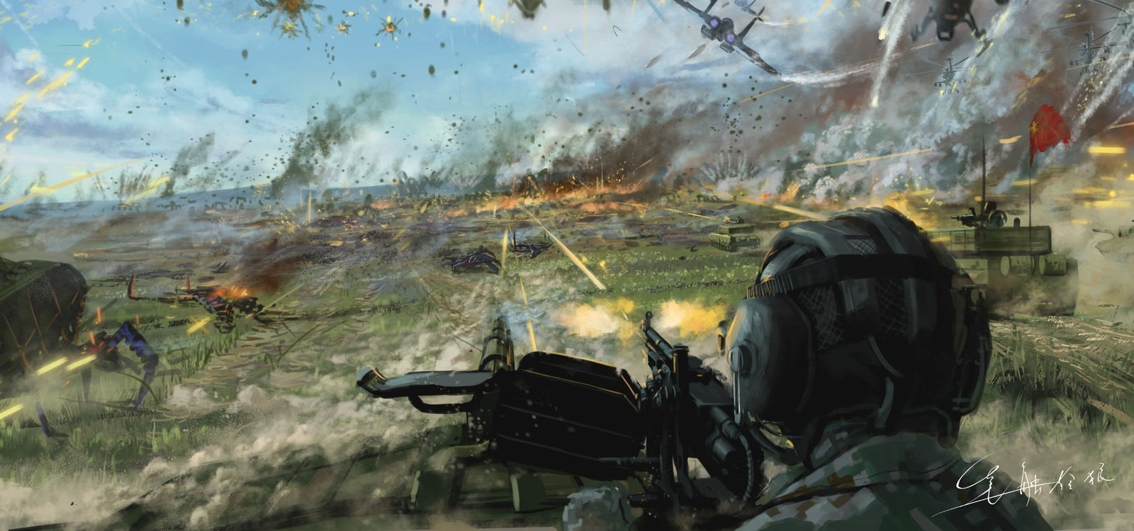 草原飚坦克-解放军中国人民解放军