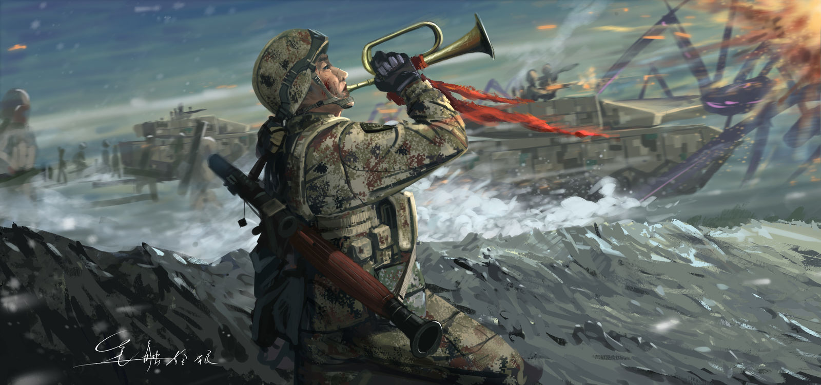 无题-中国人民解放军军人