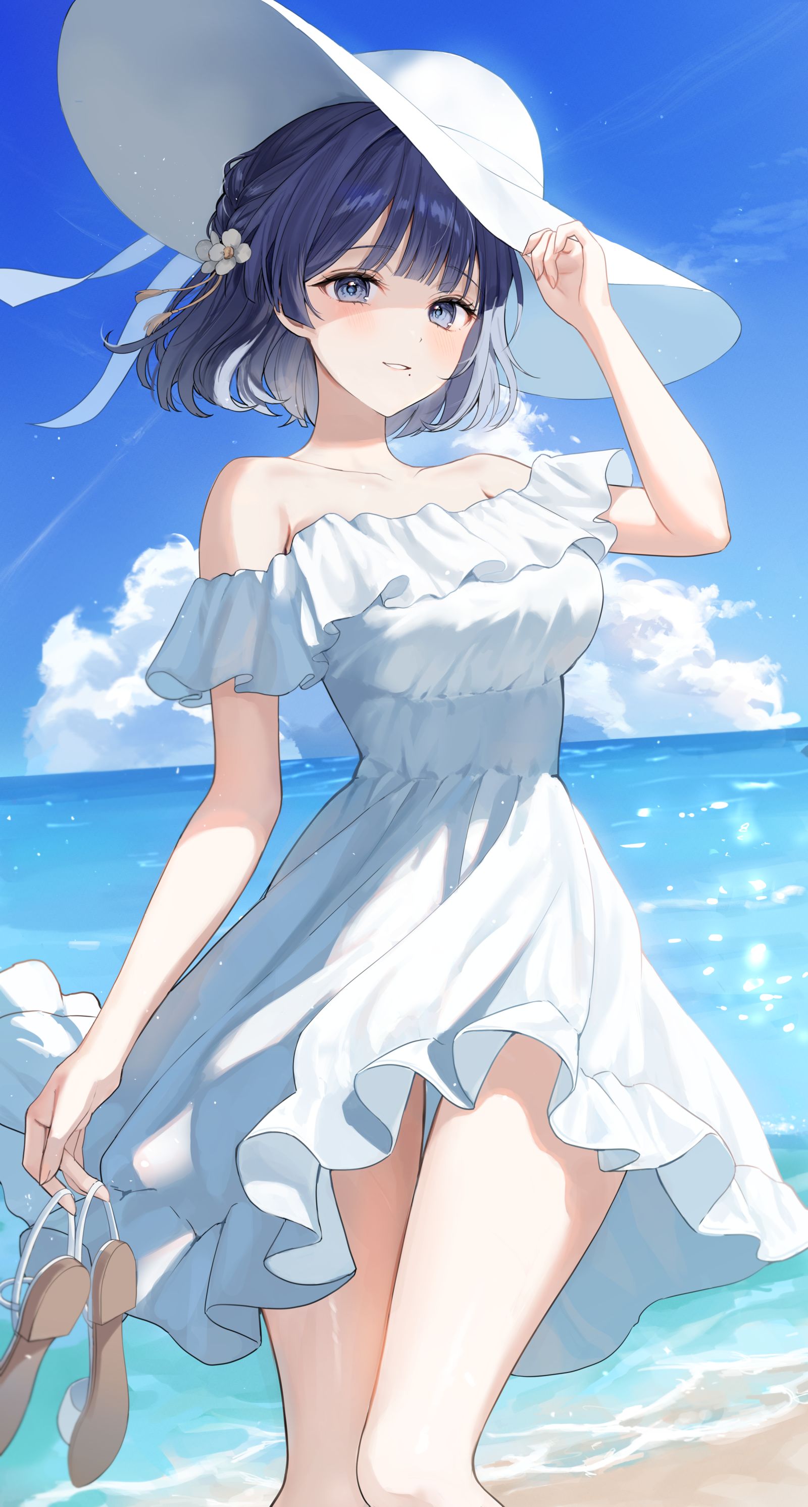 美鈴插画图片壁纸