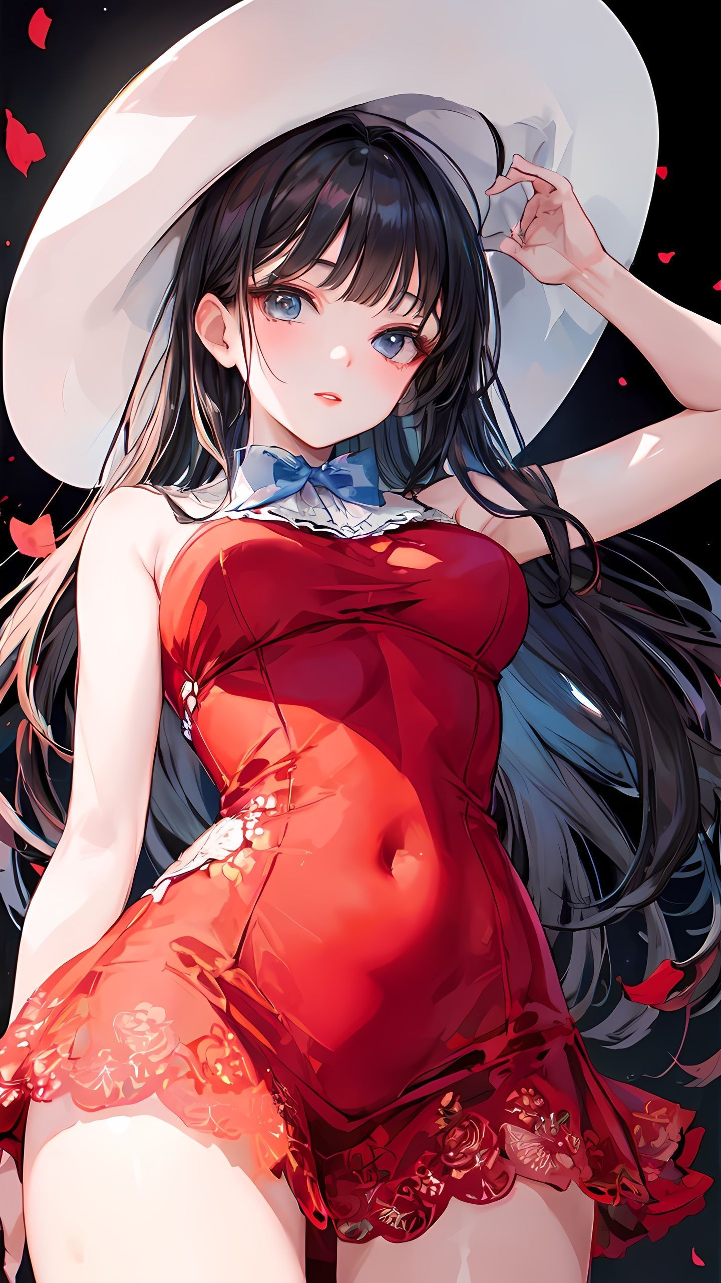 美女插画图片壁纸