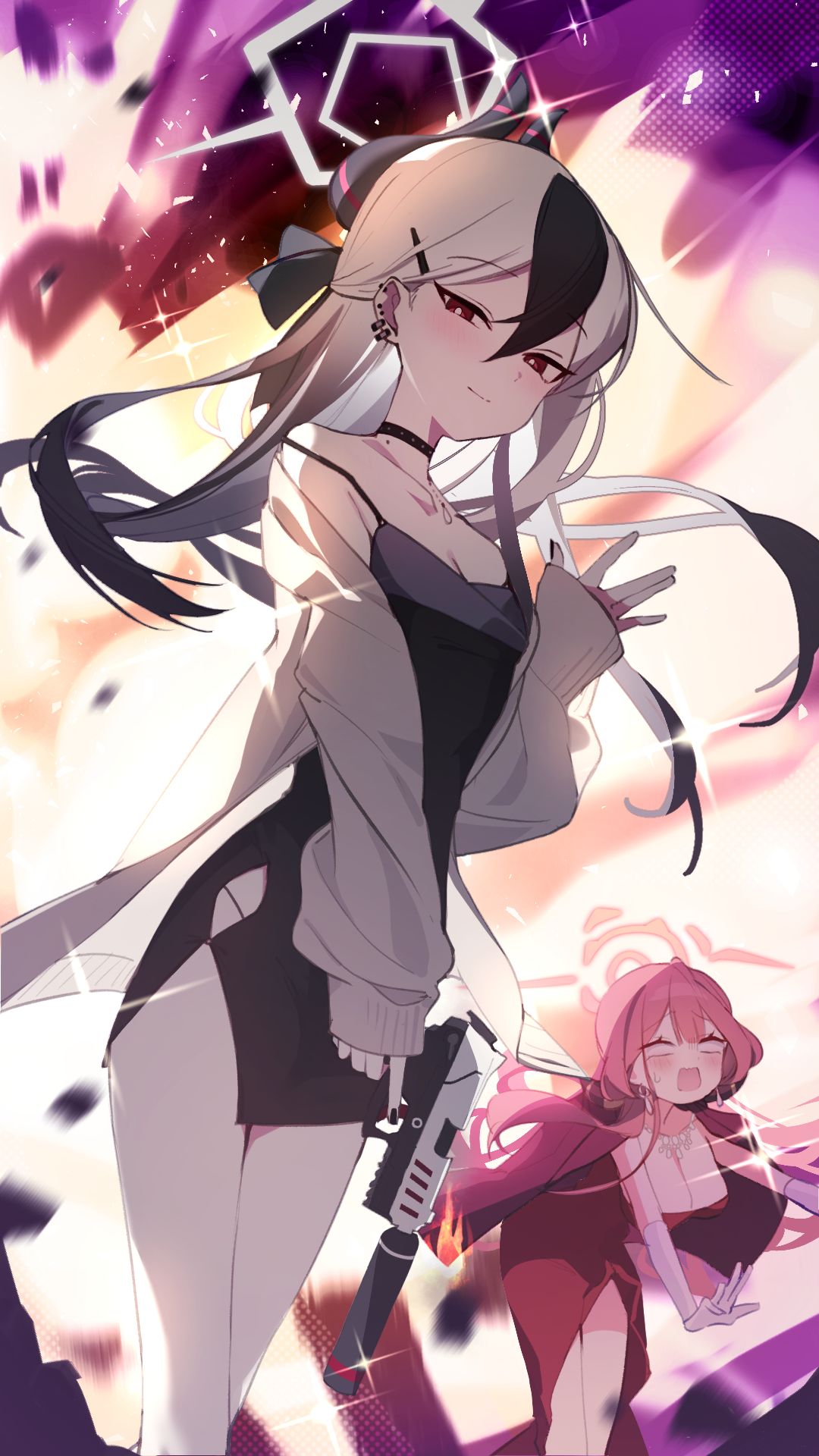 “……啊，老师。”