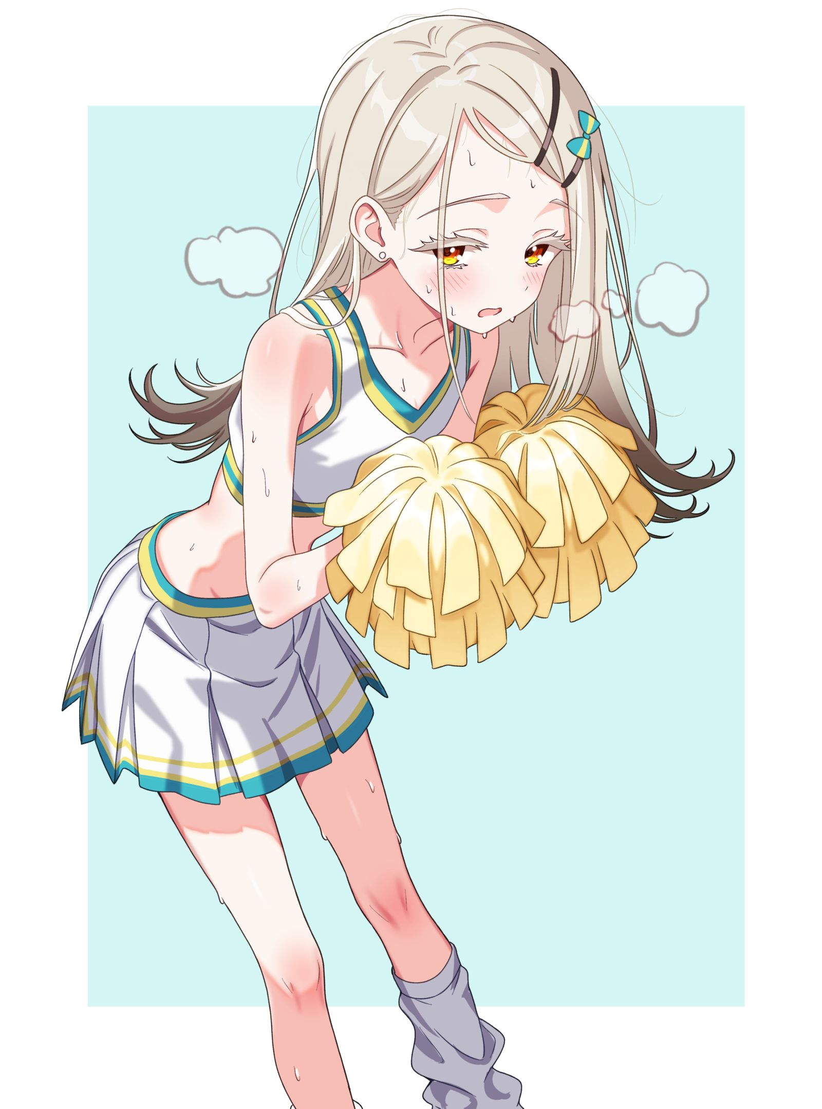 啦啦队筱泽广插画图片壁纸