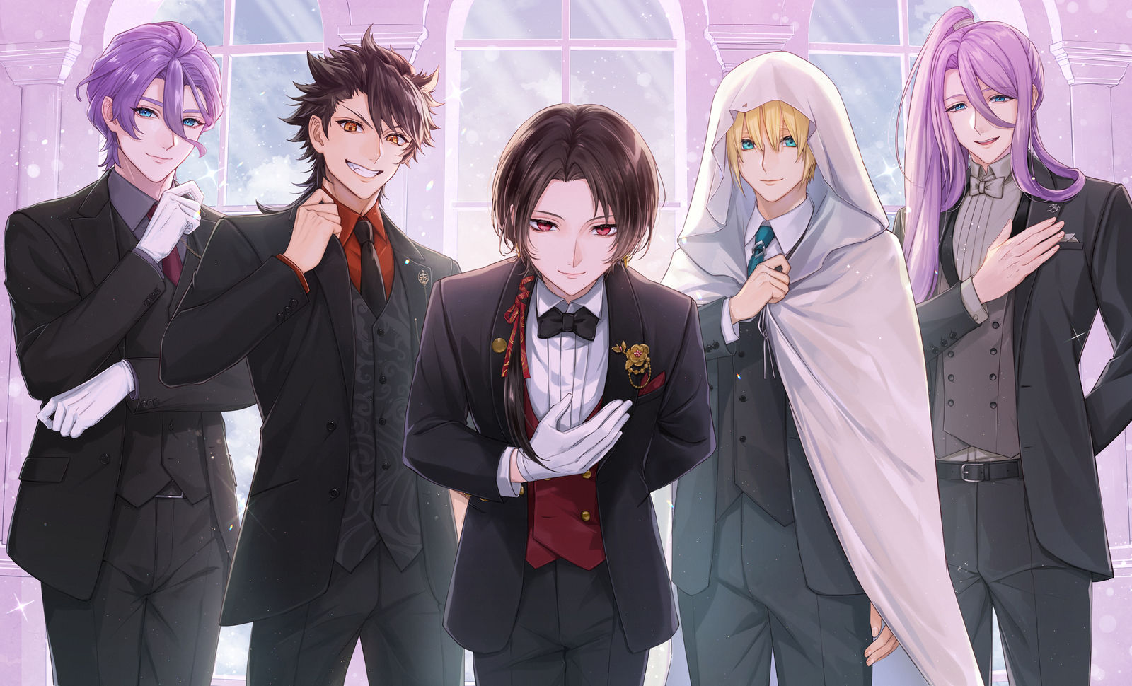 祝 刀剣乱舞十周年插画图片壁纸