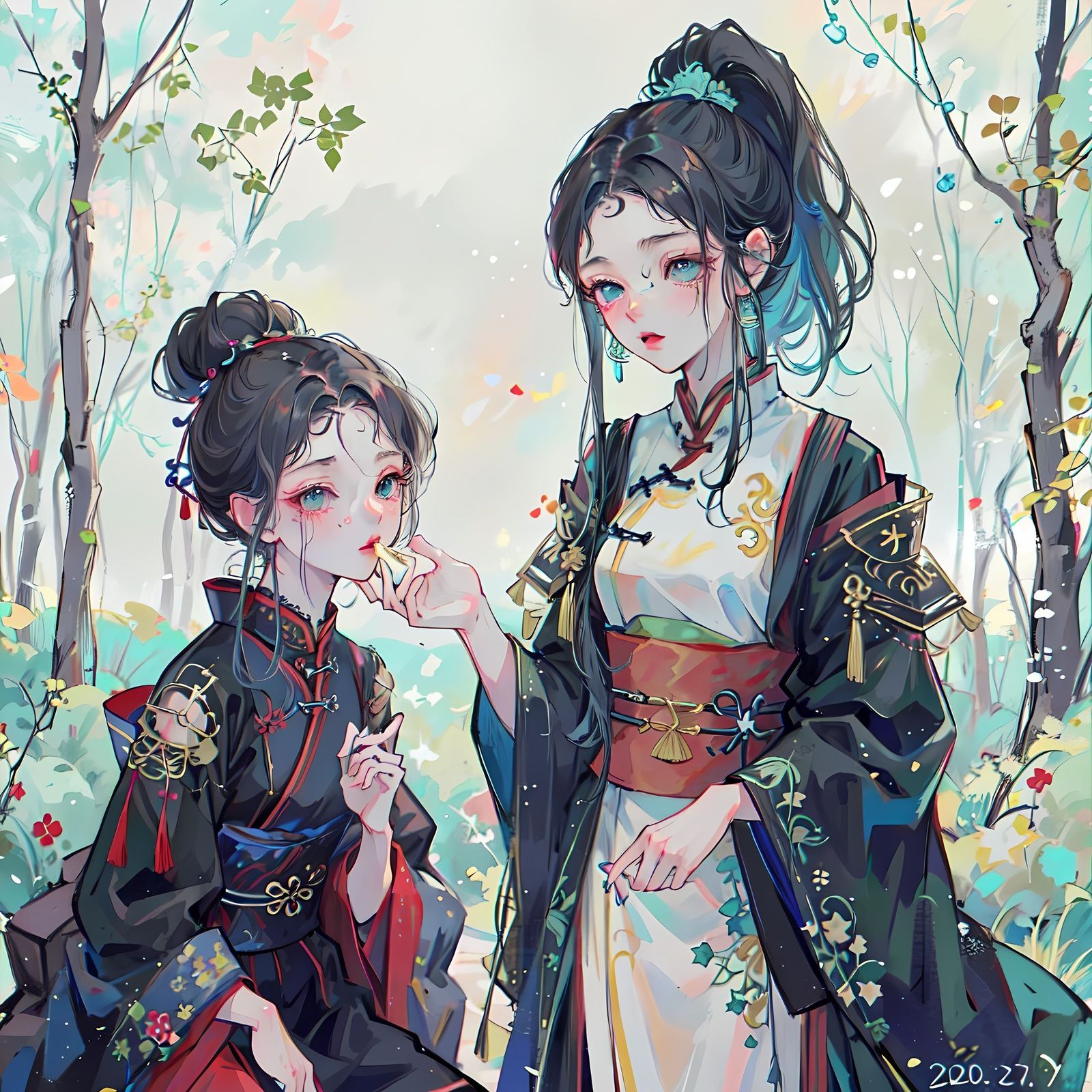 一段小说片段。-半写实手绘女性向