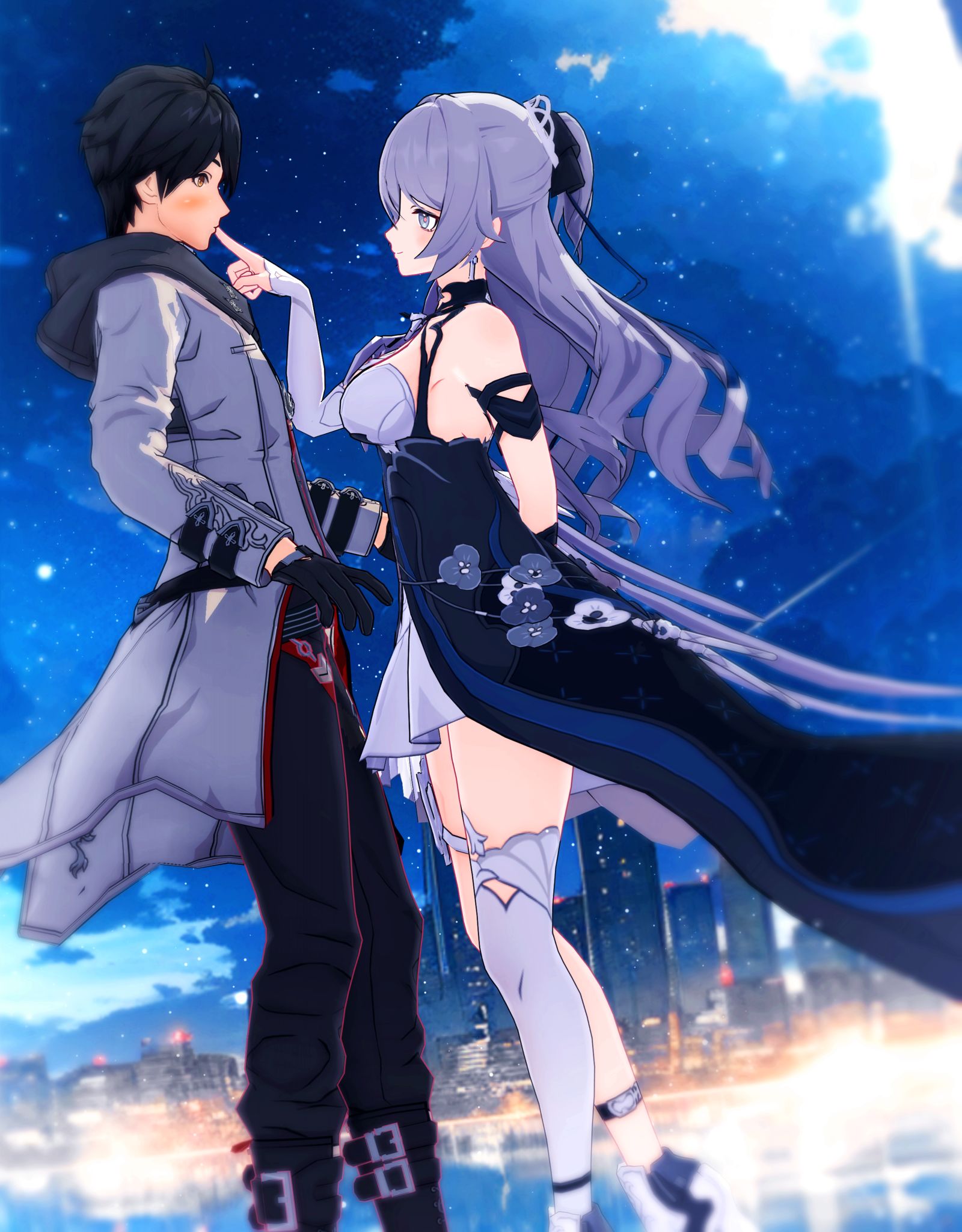 【崩溃3rd MMD】布洛尼亚、主人公插画图片壁纸