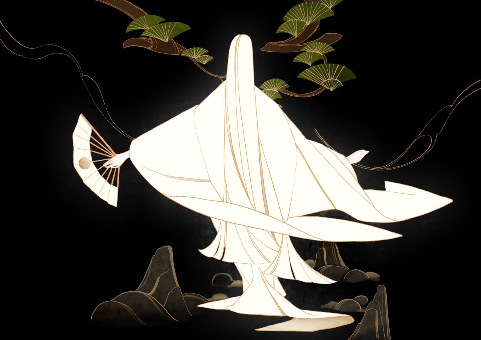 幽鬼插画图片壁纸