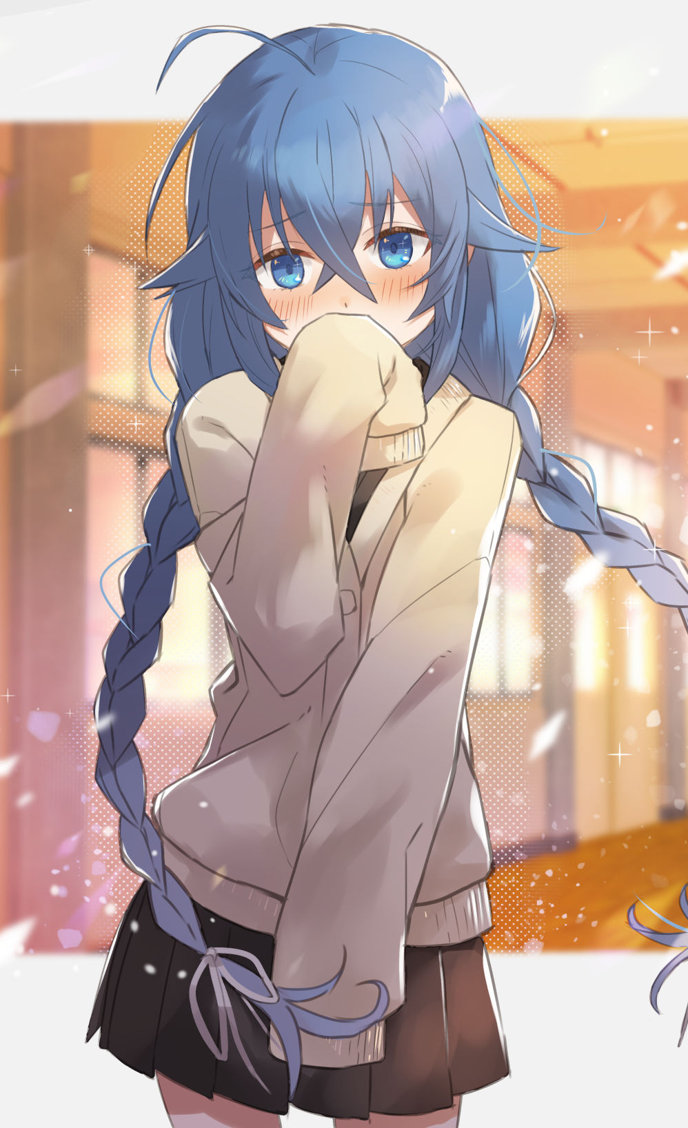 现代制服插画图片壁纸