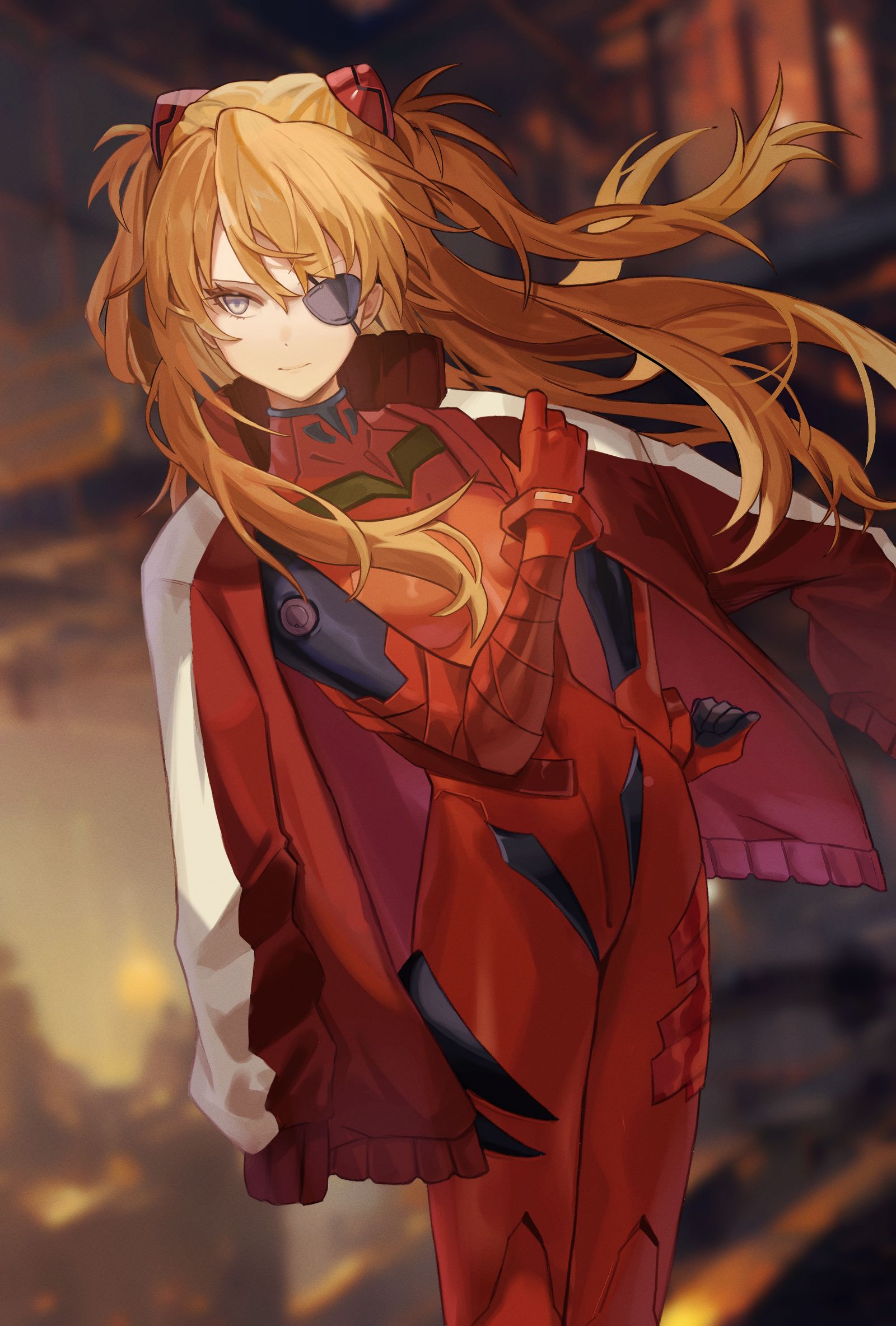 asuka插画图片壁纸