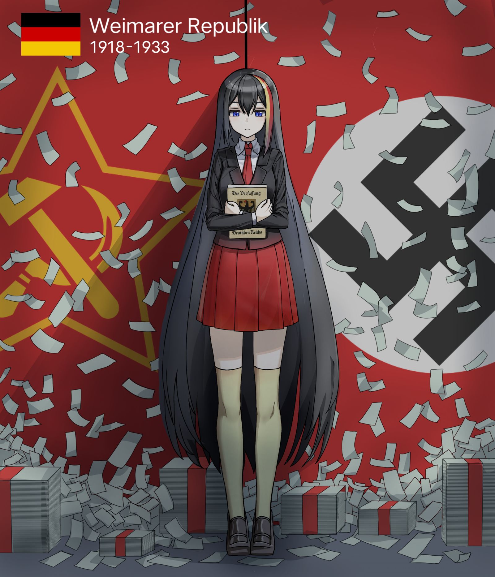 weimarer republik插画图片壁纸