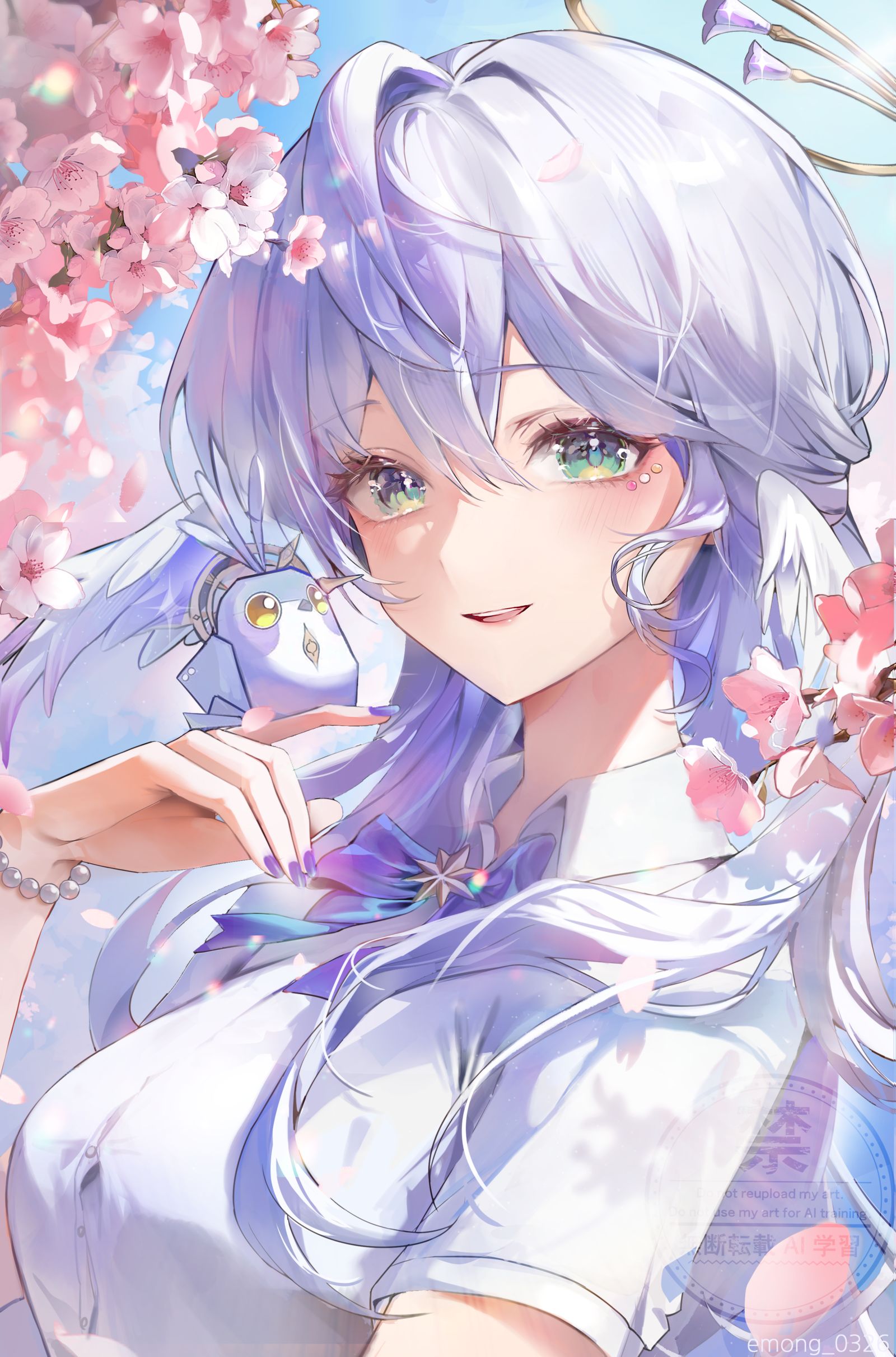 Cherry Blossom Robin