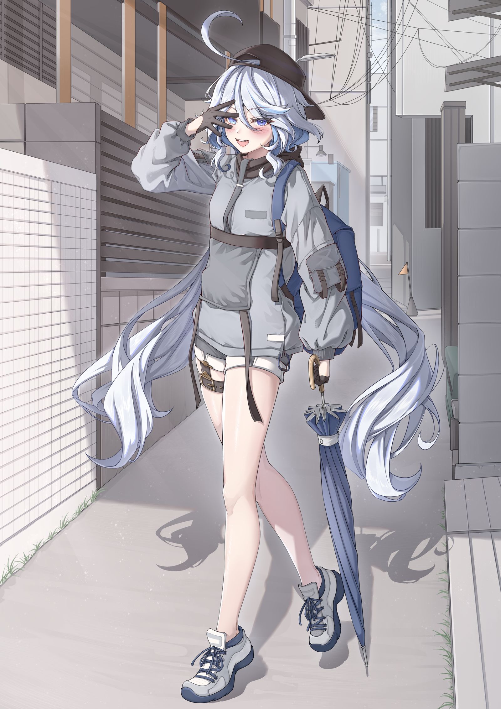 芙宁娜插画图片壁纸