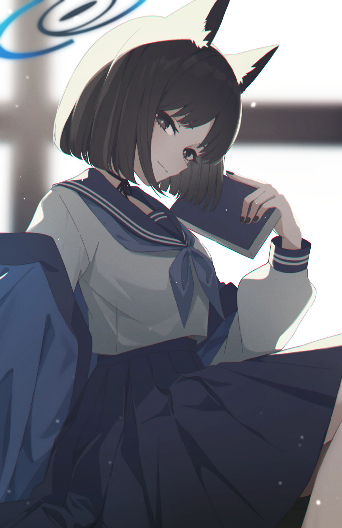 桔梗插画图片壁纸