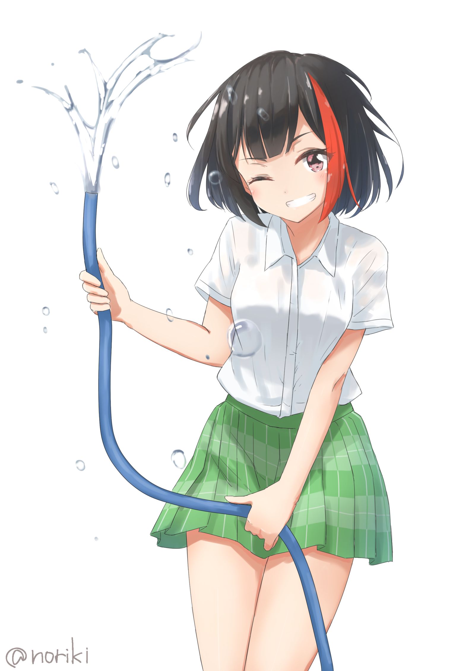 夏美竹兰插画图片壁纸