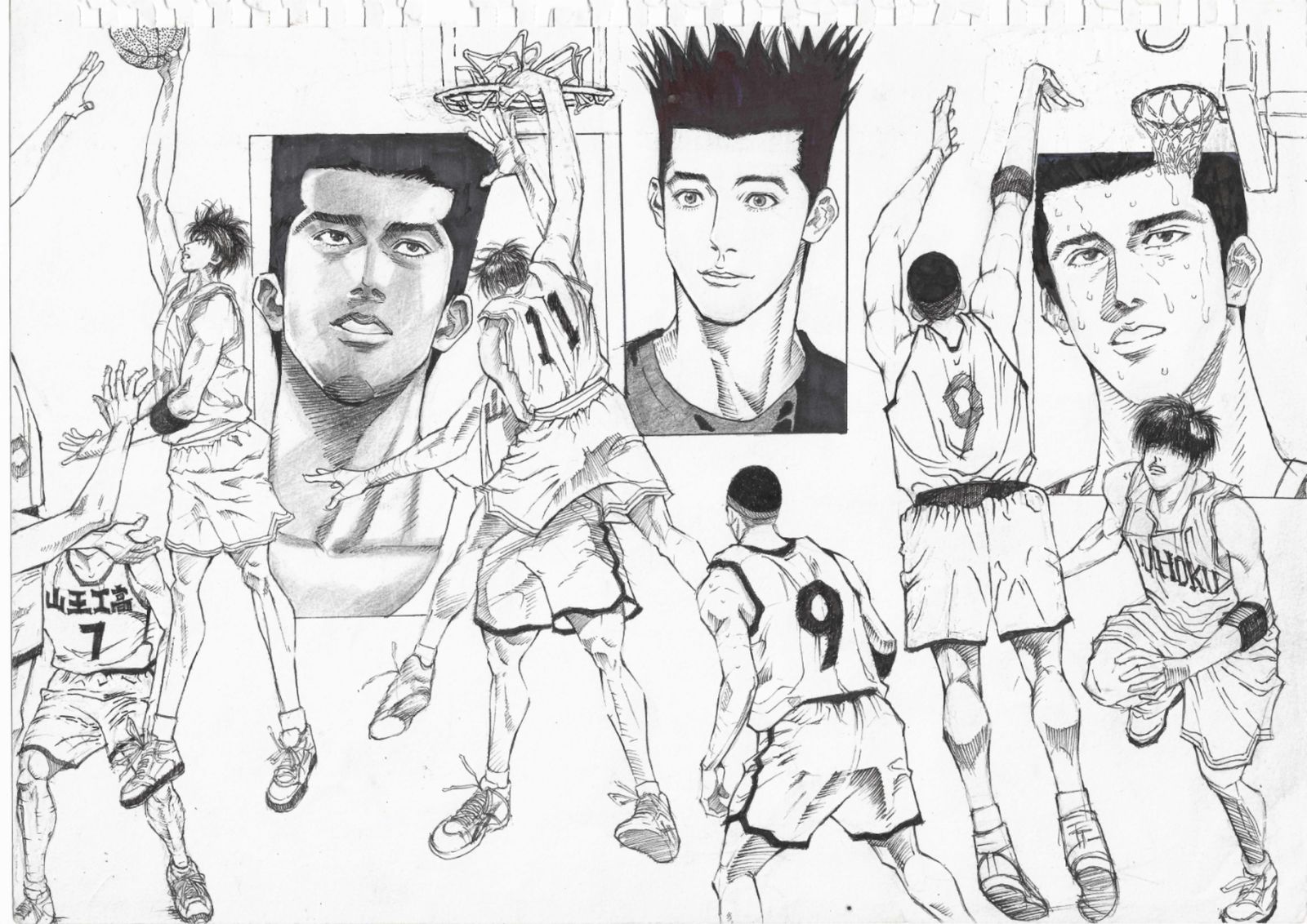 摸个仙道 流川 泽北