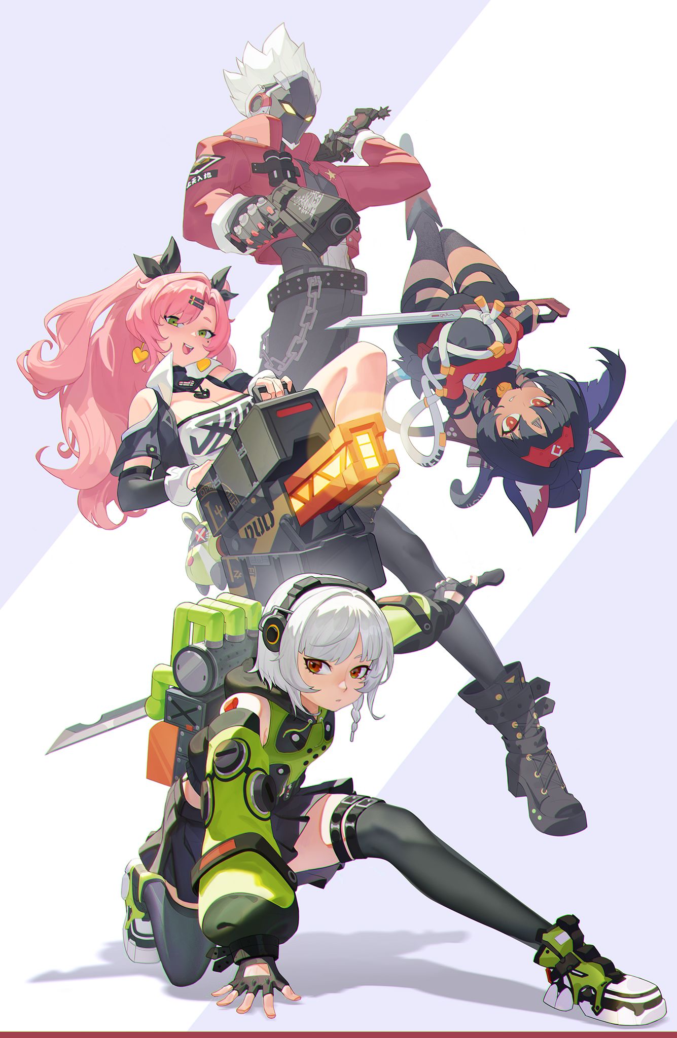 狡兔屋Gentle House插画图片壁纸